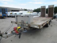 KING TWIN AXLE 14 TON DRAW BAR TRAILER (DIRECT ELECTRICITY NW) [+ VAT]