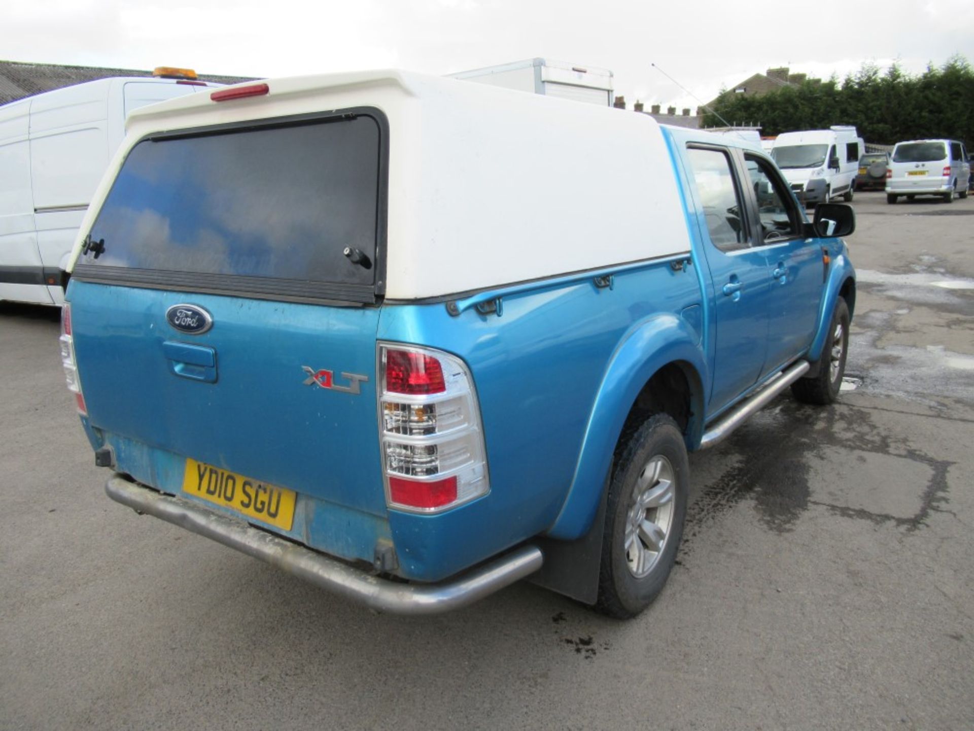 10 reg FORD RANGER THUNDER 4 X 4 TDCI PICKUP (DIRECT COUNCIL) 1ST REG 04/10, TEST 04/19, 83383M, - Image 4 of 5