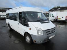 10 reg FORD TRANSIT 115 T430 17S RWD MINIBUS, 1ST REG 04/10, 190509M WARRANTED, V5 HERE, 1 OWNER