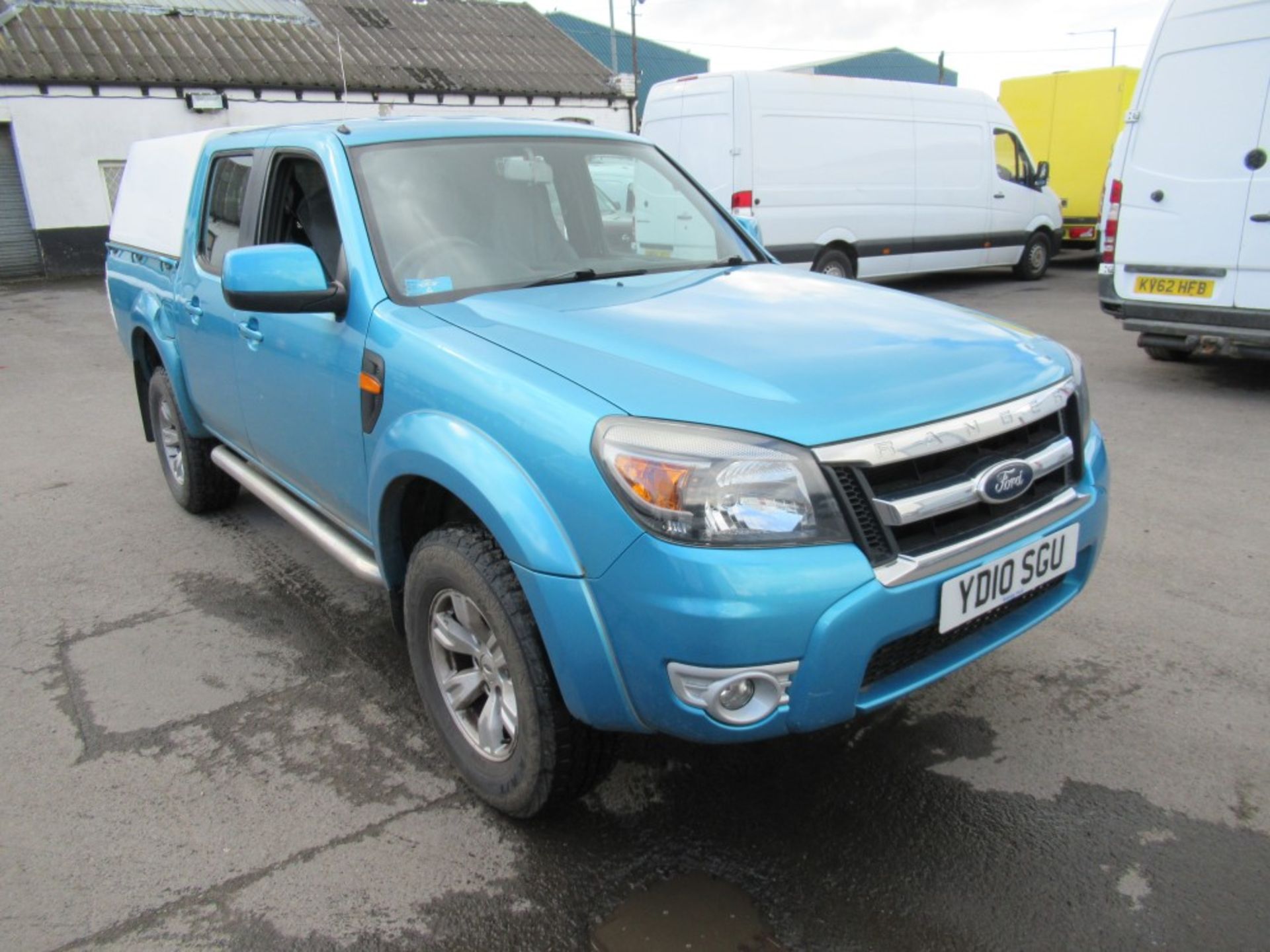 10 reg FORD RANGER THUNDER 4 X 4 TDCI PICKUP (DIRECT COUNCIL) 1ST REG 04/10, TEST 04/19, 83383M,