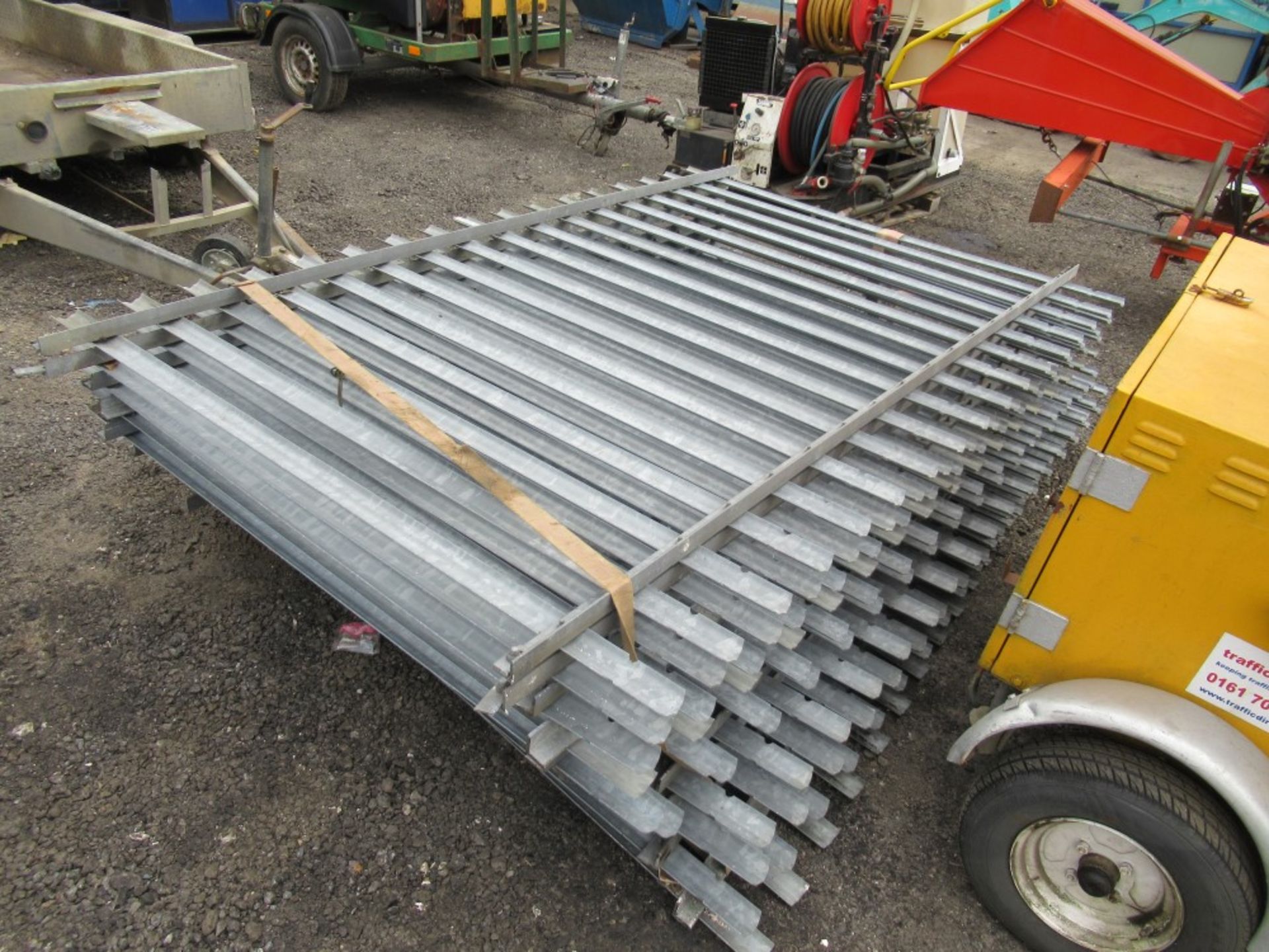 QTY PALLASIDE FENCING PANELS [+ VAT]