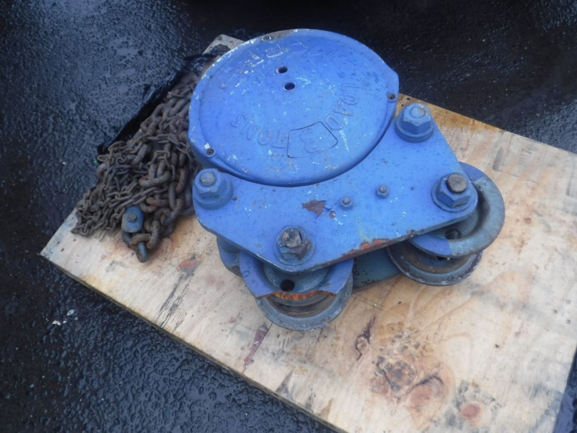 MORRIS 3 TON LIFTING BLOCK & SHACKLE [+ VAT]