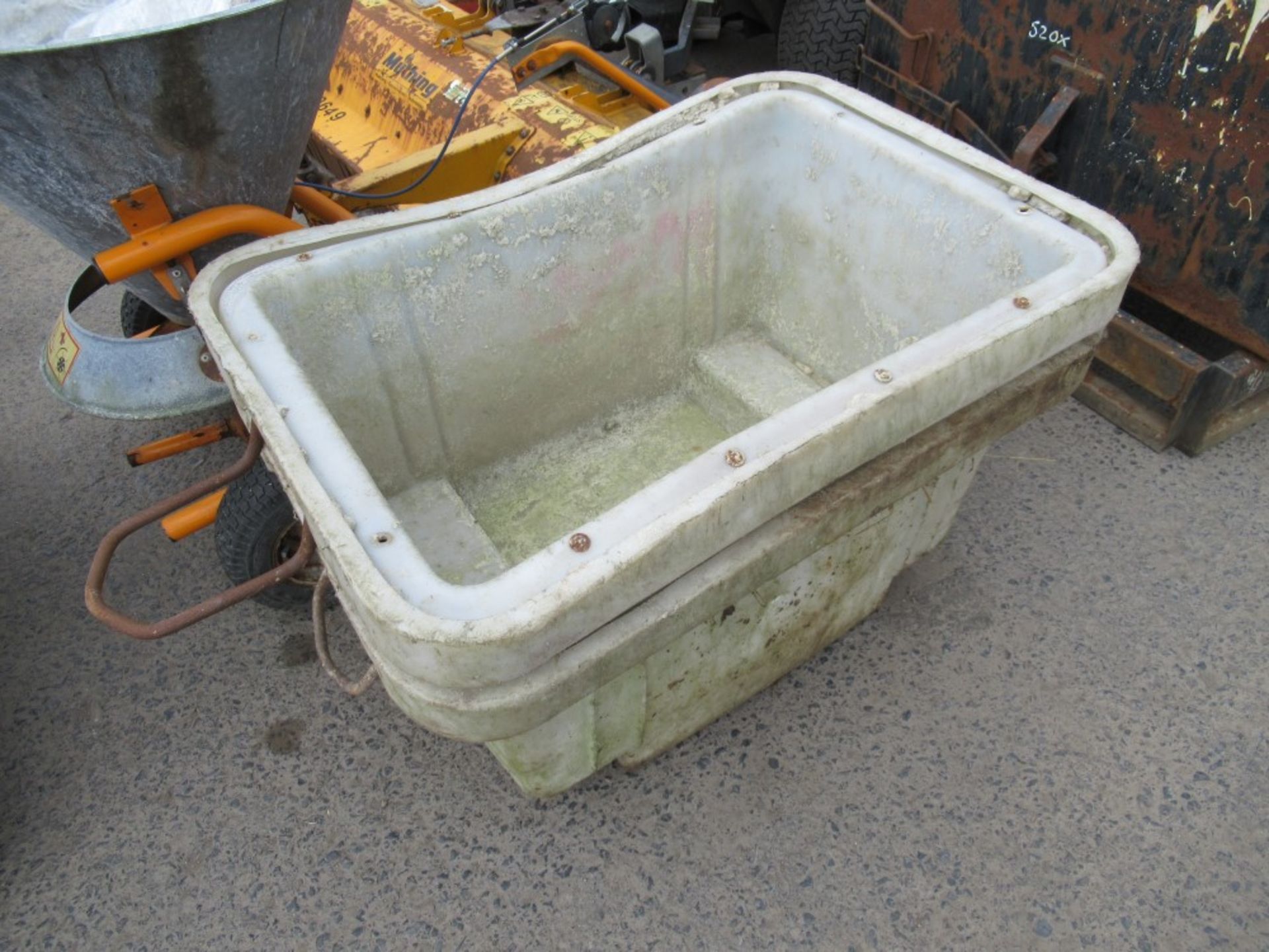 2 FORK LIFT CONCRETE TUBS [+ VAT]