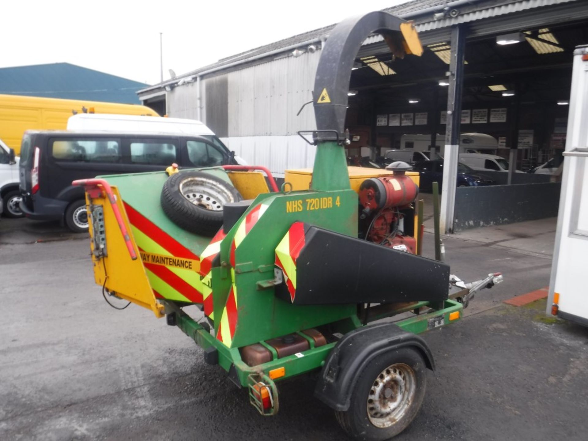 NHS720IDR WOOD CHIPPER (STOLEN / RECOVERED) [+ VAT] - Bild 2 aus 2