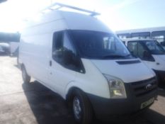 57 reg FORD TRANSIT 100 T350L LWB, 1ST REG 12/07, 90223M NOT WARRANTED, V5 HERE, 3 FORMER KEEPERS [