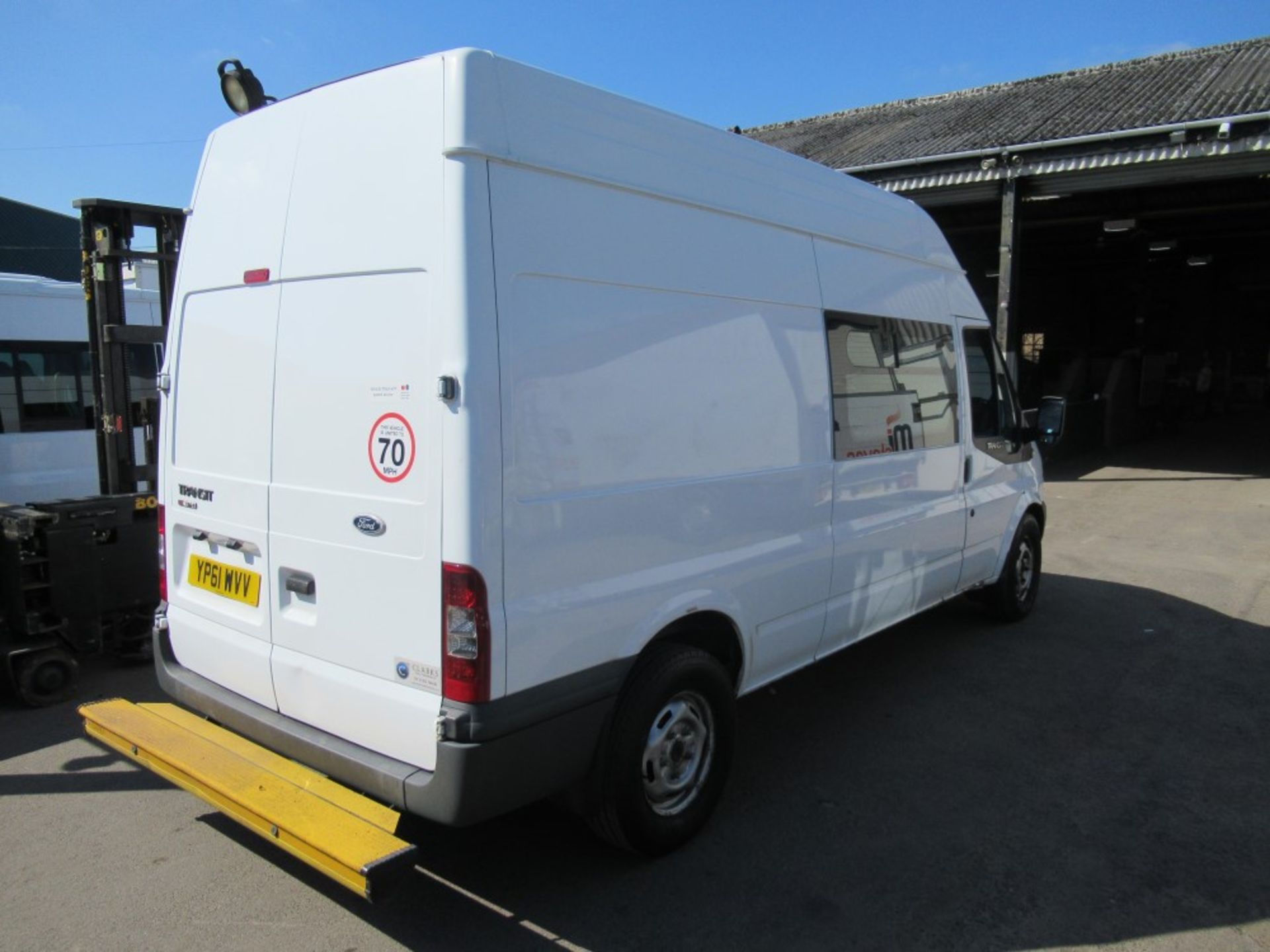 61 reg FORD TRANSIT 100 T350L RWD, 1ST REG 12/11, TEST 04/20, 179435M WARRANTED, V5 HERE, 1 OWNER - Image 4 of 7