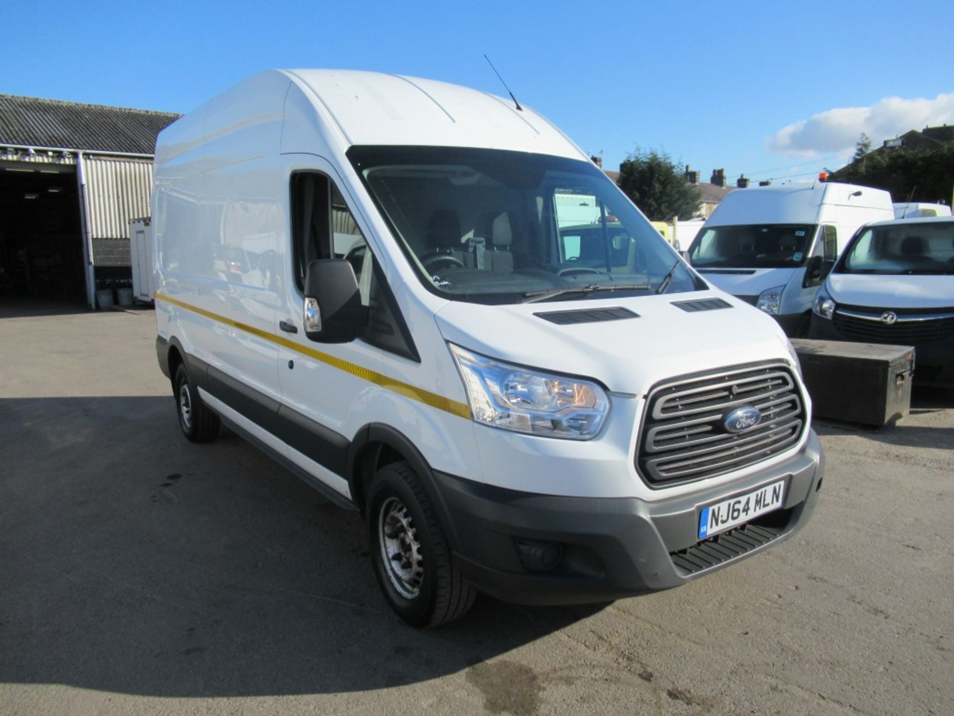 64 reg FORD TRANSIT 350 DIESEL VAN, 1ST REG 09/14, TEST 09/19, 108308M WARRANTED, V5 HERE, 1 OWNER