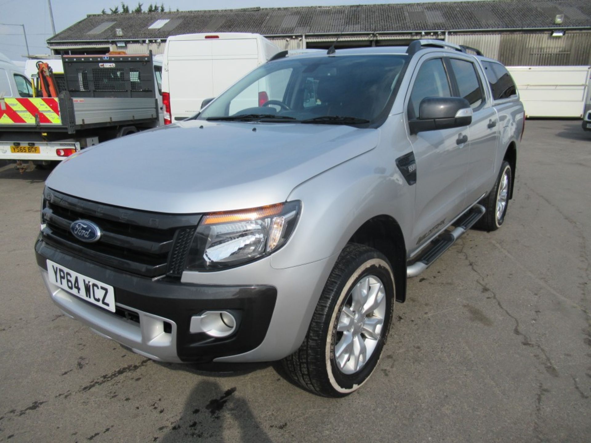 64 reg FORD RANGER WILDTRAK 4 X 4 TDCI, 1ST REG 11/14, TEST 11/19, 53947M NOT WARRANTED [+ VAT] - Image 2 of 5