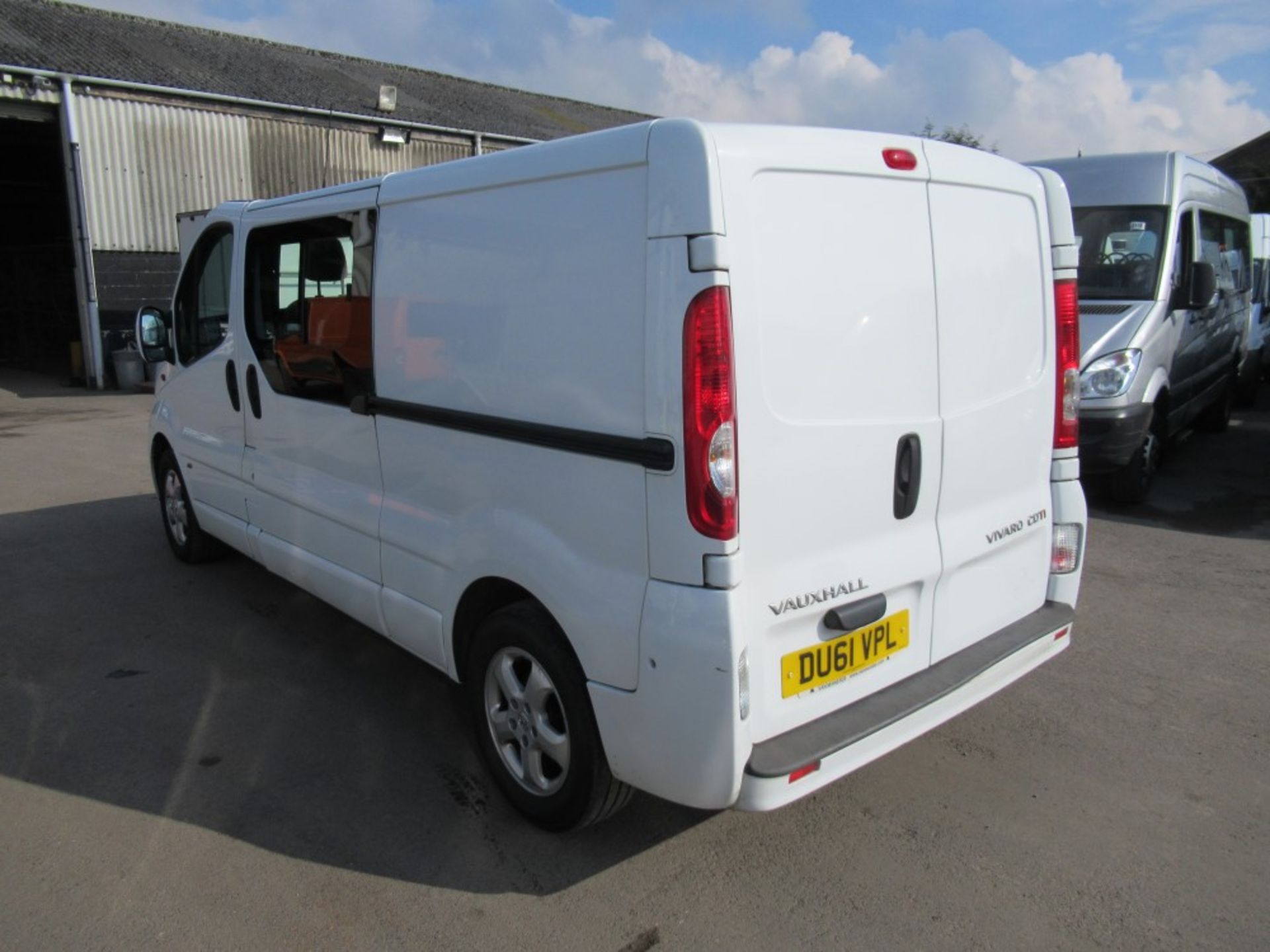 61 reg VAUXHALL VIVARO 2900 SPORT CDTI, 1ST REG 10/11,TEST 04/20, 153385M WARRANTED, V5 HERE, 1 - Bild 3 aus 7