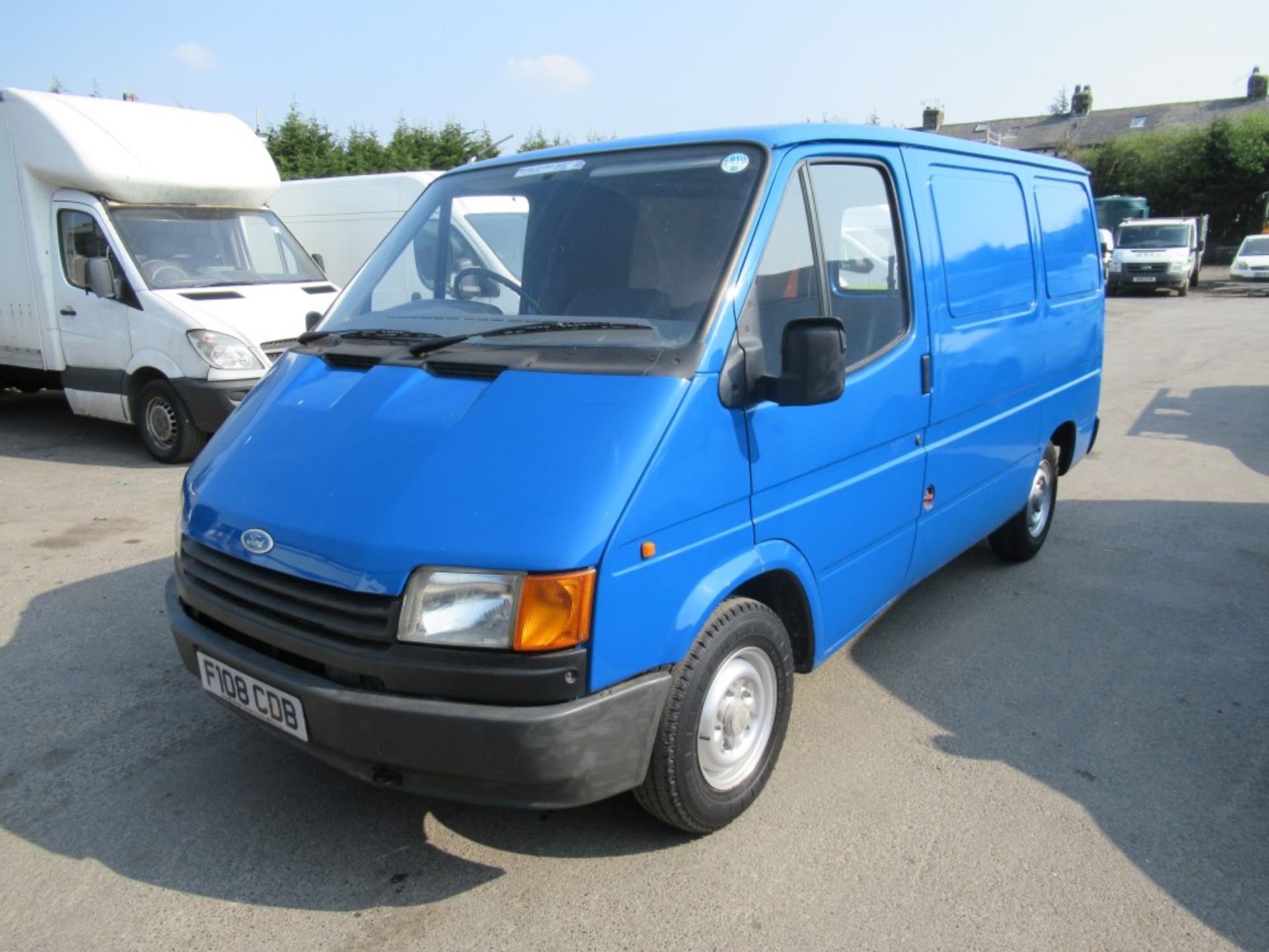 F reg FORD TRANSIT 80 POPULAR, 1ST REG 08/88, 78125M, PART V5 - GREEN SLIP ONLY [+ VAT] - Bild 2 aus 6