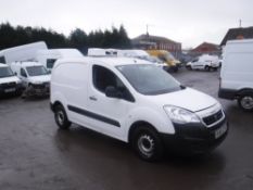 66 reg PEUGEOT PARTNER 850S HDI, 1ST REG 09/16, 132555M WARRANTED, V5 HERE, 1 OWNER FROM NEW [+