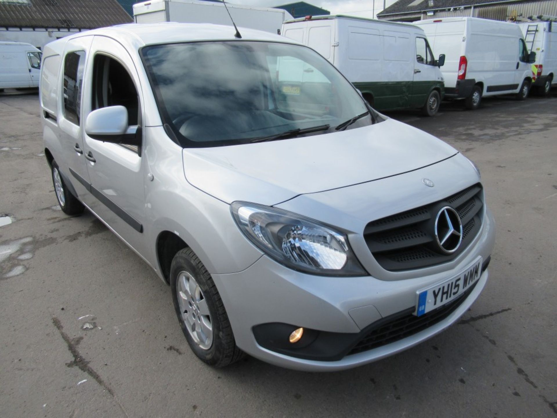 15 reg MERCEDES CITAN 109 CDI DUALINER, 1ST REG 03/15, TEST 04/20, 95602M WARRANTED, V5 HERE, 1