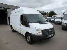 12 reg FORD TRANSIT 125 T350 RWD (DIRECT ELECTRICITY NW) 1ST REG 06/12, TEST 06/19, 83845M, V5 MAY