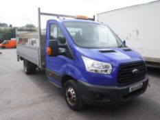 15 reg FORD TRANSIT 350 DROPSIDE, 1ST REG 04/15, 111388M WARRANTED, V5 HERE, 1 OWNER FROM NEW [+