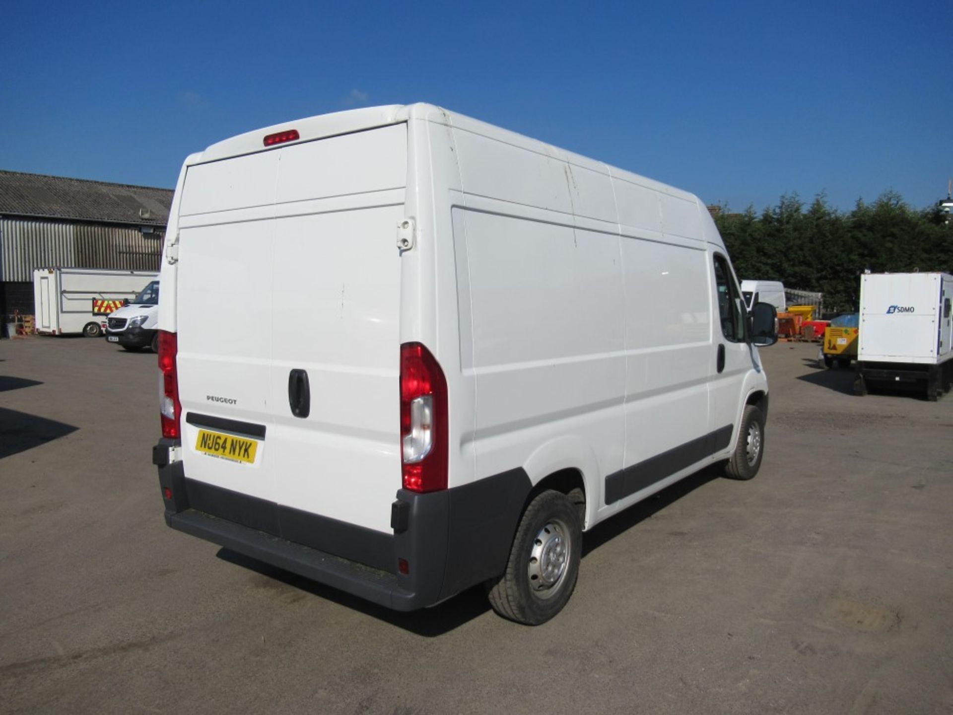 64 reg PEUGEOT BOXER 335 HDI VAN, 1ST REG 10/14, TEST 08/19, 115185M WARRANTED, V5 HERE, 1 FORMER - Image 4 of 6