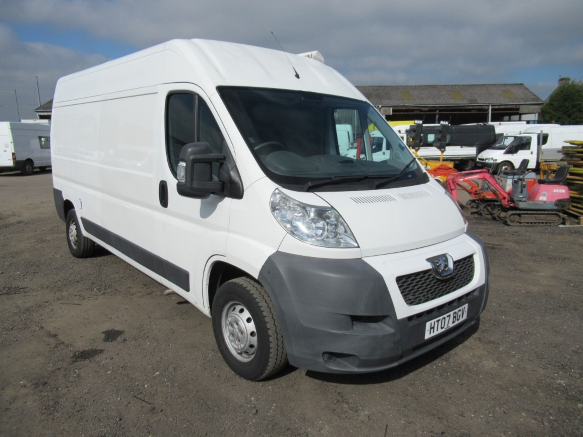 07 reg PEUGEOT BOXER 335 LWB C/W ON BOARD GENERATOR, 1ST REG 08/07, TEST 08/19, 27072M WARRANTED, V5