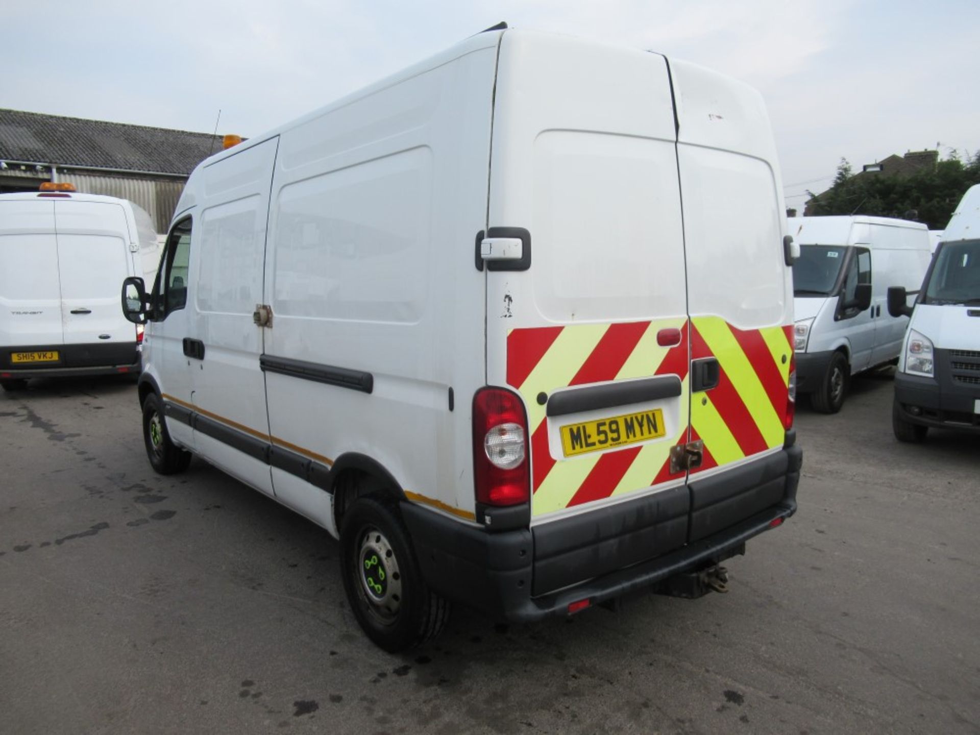 59 reg VAUXHALL MOVANO 3500 CDTI MWB (DIRECT ELECTRICITY NW) 1ST REG 11/09, TEST 08/19, 91408M, V5 - Image 3 of 6