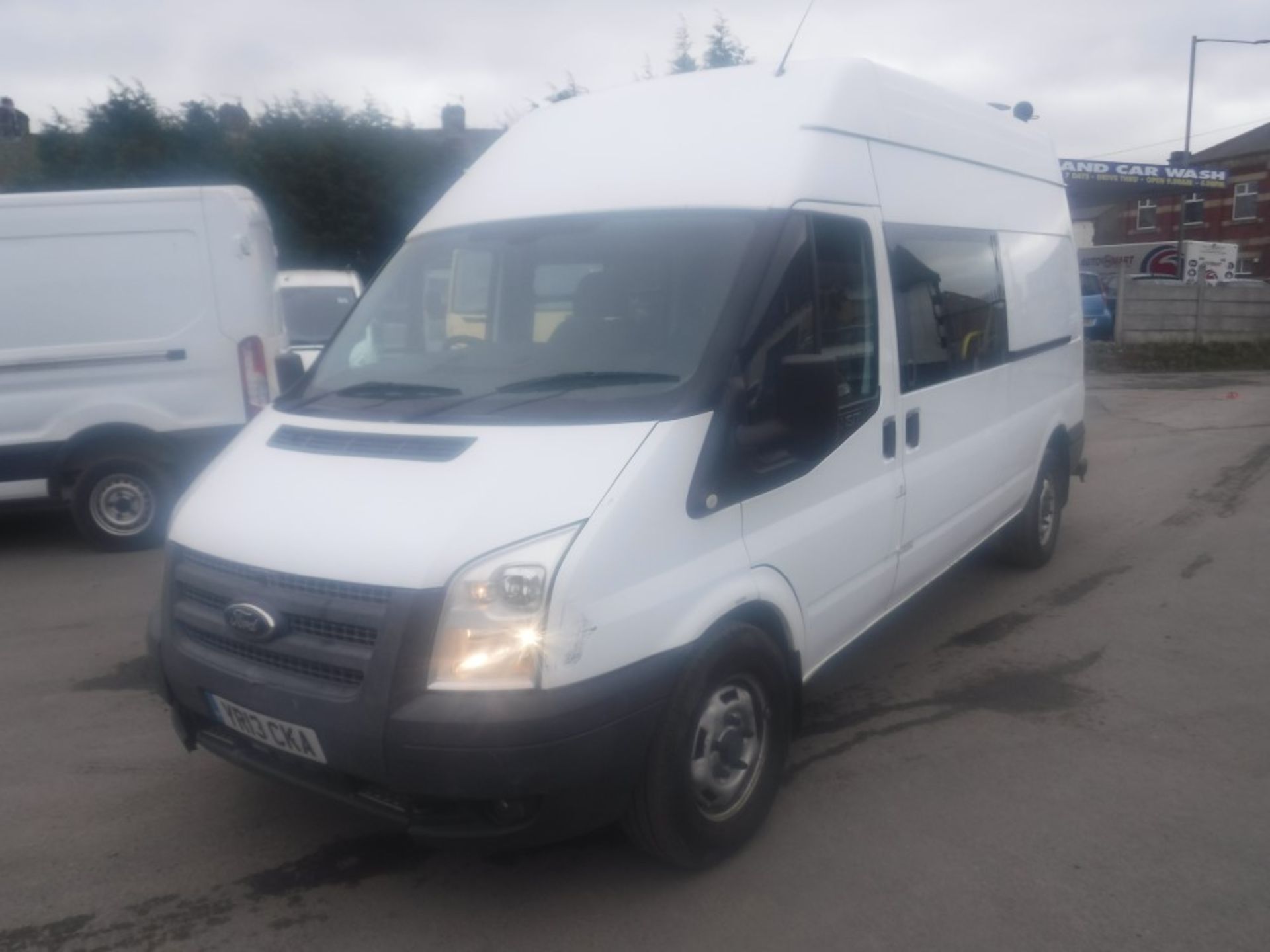 13 reg FORD TRANSIT 100 T350 RWD MESSING VAN, 1ST REG 03/13, TEST 09/19, 145667M WARRANTED, V5 HERE, - Image 2 of 7