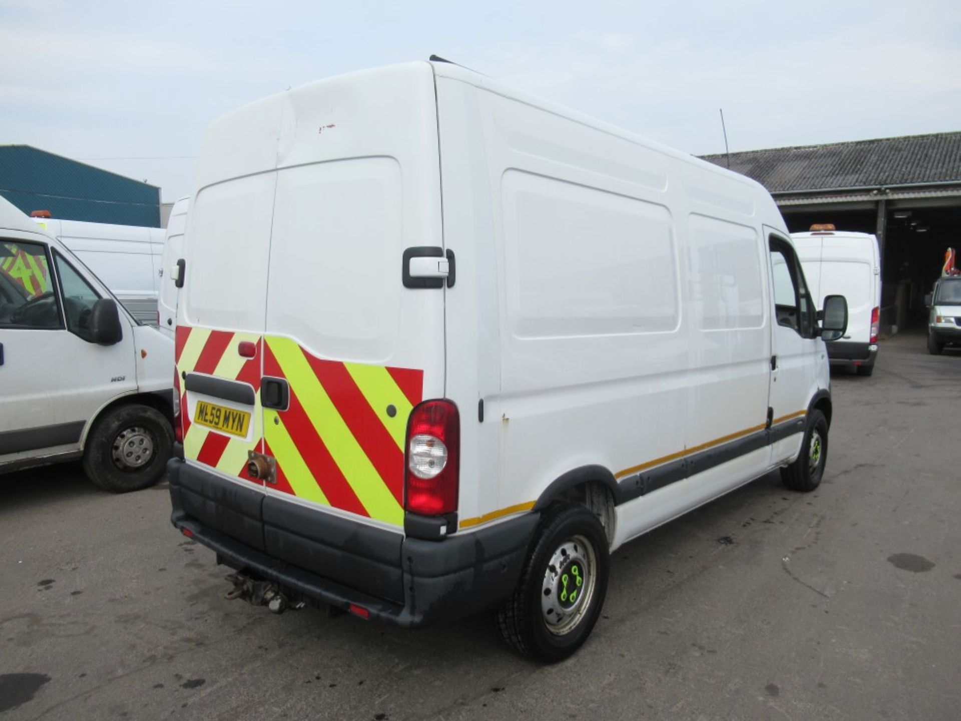 59 reg VAUXHALL MOVANO 3500 CDTI MWB (DIRECT ELECTRICITY NW) 1ST REG 11/09, TEST 08/19, 91408M, V5 - Bild 4 aus 6