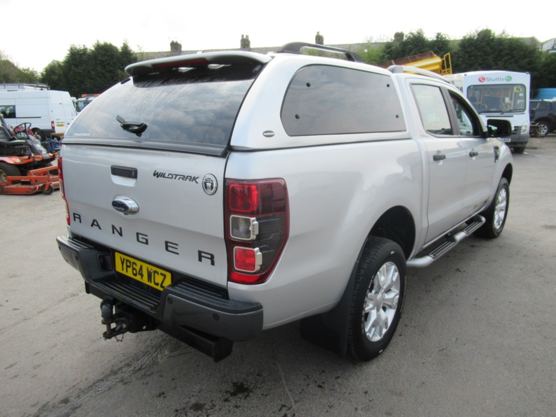 64 reg FORD RANGER WILDTRAK 4 X 4 TDCI, 1ST REG 11/14, TEST 11/19, 53947M NOT WARRANTED [+ VAT] - Image 4 of 5