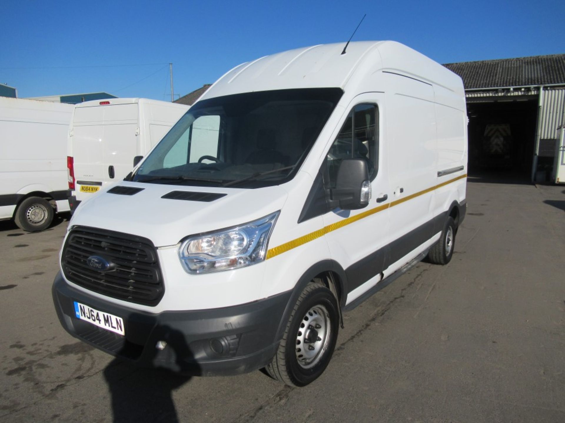 64 reg FORD TRANSIT 350 DIESEL VAN, 1ST REG 09/14, TEST 09/19, 108308M WARRANTED, V5 HERE, 1 OWNER - Bild 2 aus 6