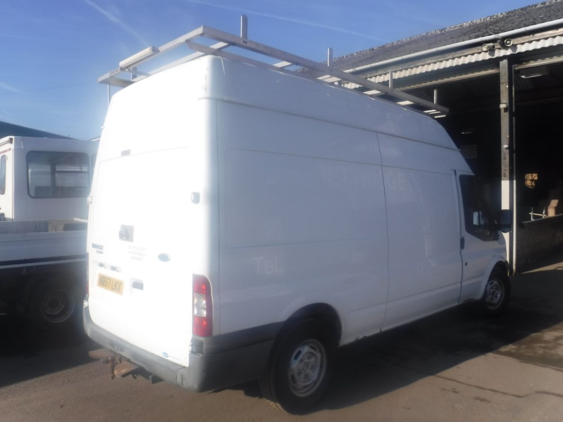 57 reg FORD TRANSIT 100 T350L LWB, 1ST REG 12/07, 90223M NOT WARRANTED, V5 HERE, 3 FORMER KEEPERS [ - Bild 4 aus 5