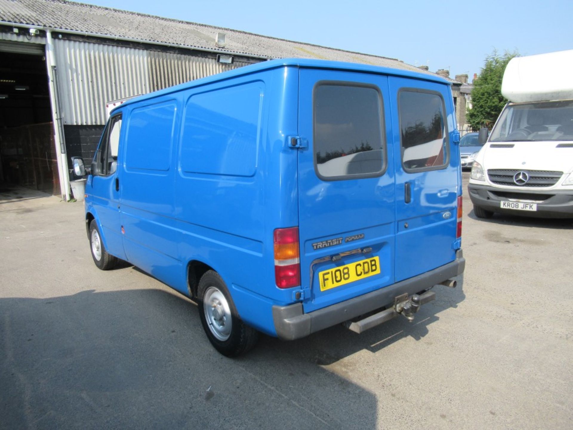 F reg FORD TRANSIT 80 POPULAR, 1ST REG 08/88, 78125M, PART V5 - GREEN SLIP ONLY [+ VAT] - Image 3 of 6