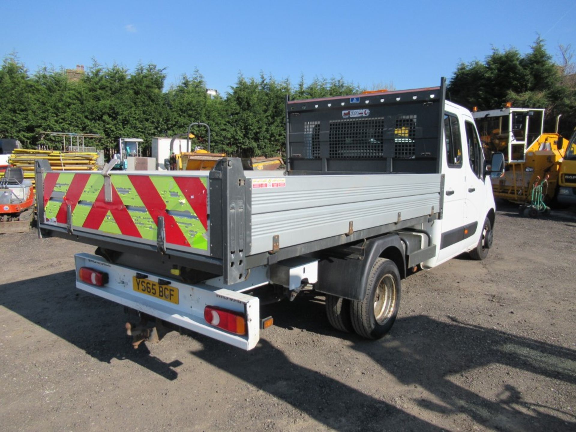 65 reg VAUXHALL MOVANO R3500 CDTI TIPPER, 1ST REG 11/15, TEST 11/19, 39222M WARRANTED, NO V5 [+ - Image 4 of 5