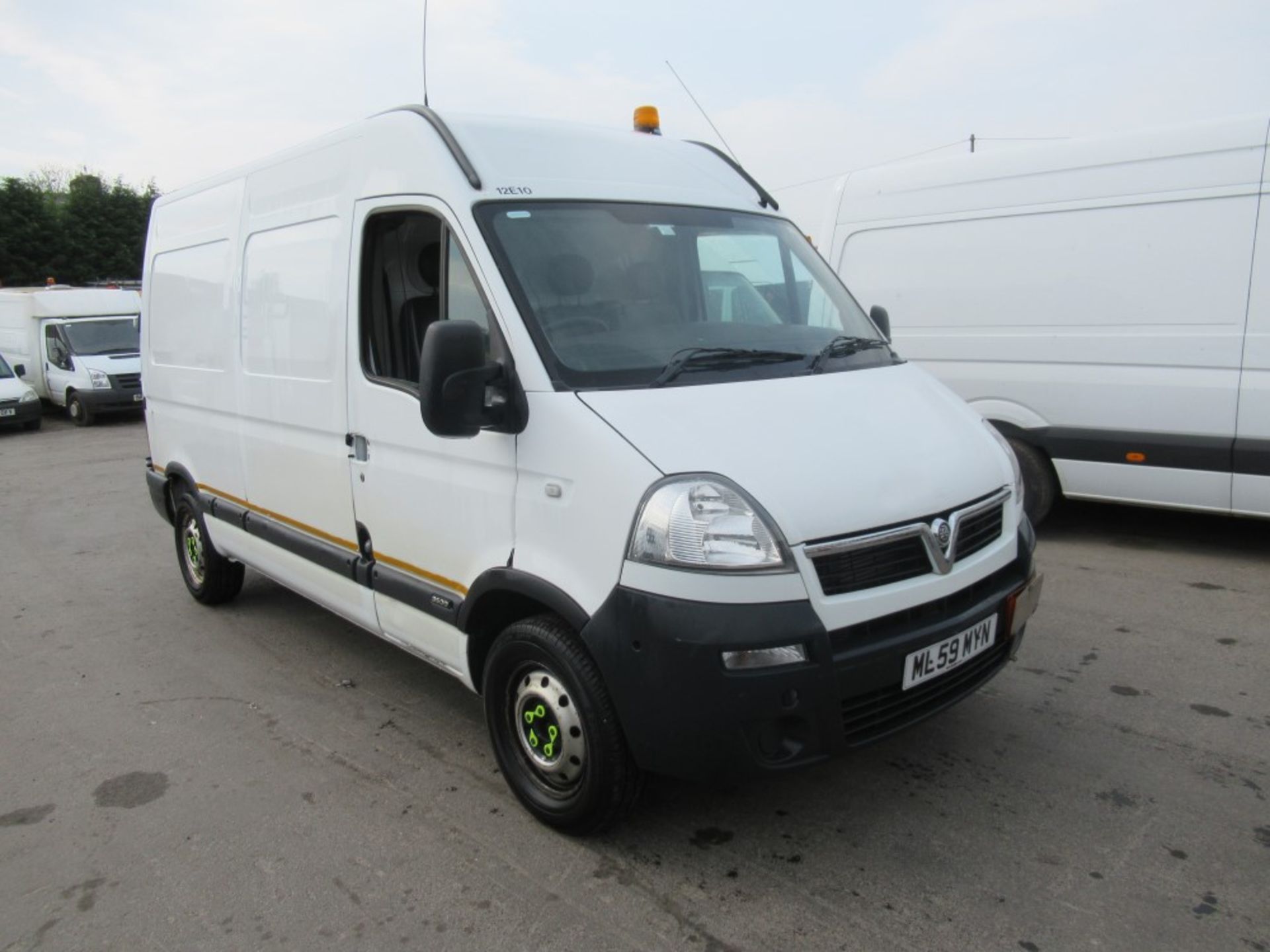 59 reg VAUXHALL MOVANO 3500 CDTI MWB (DIRECT ELECTRICITY NW) 1ST REG 11/09, TEST 08/19, 91408M, V5