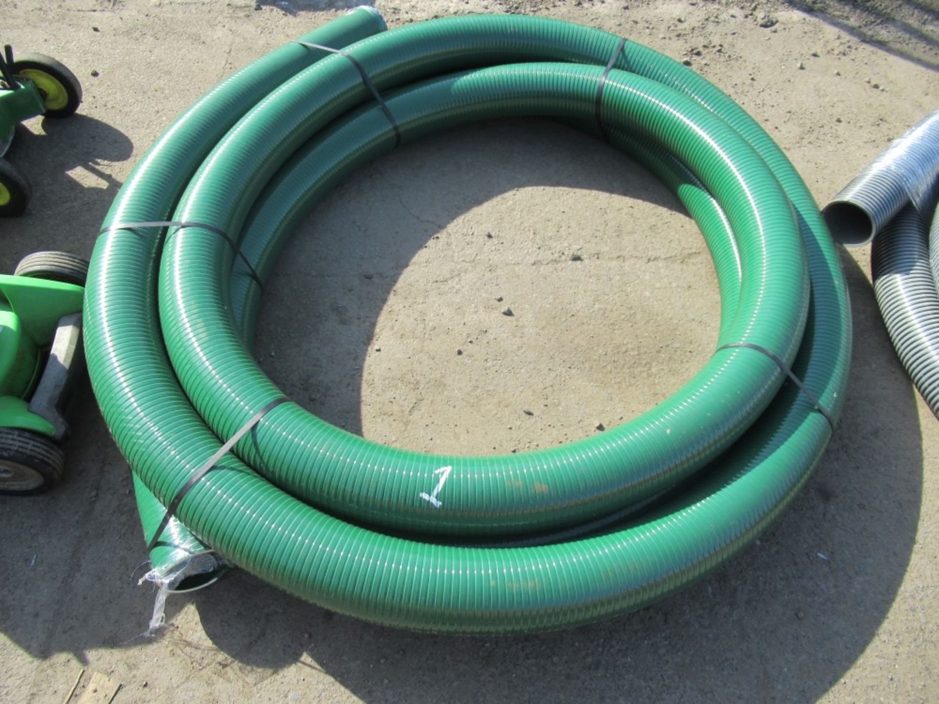 20MTR 5" DARK GREEN H/D SUCTION HOSE [1] [NO VAT]