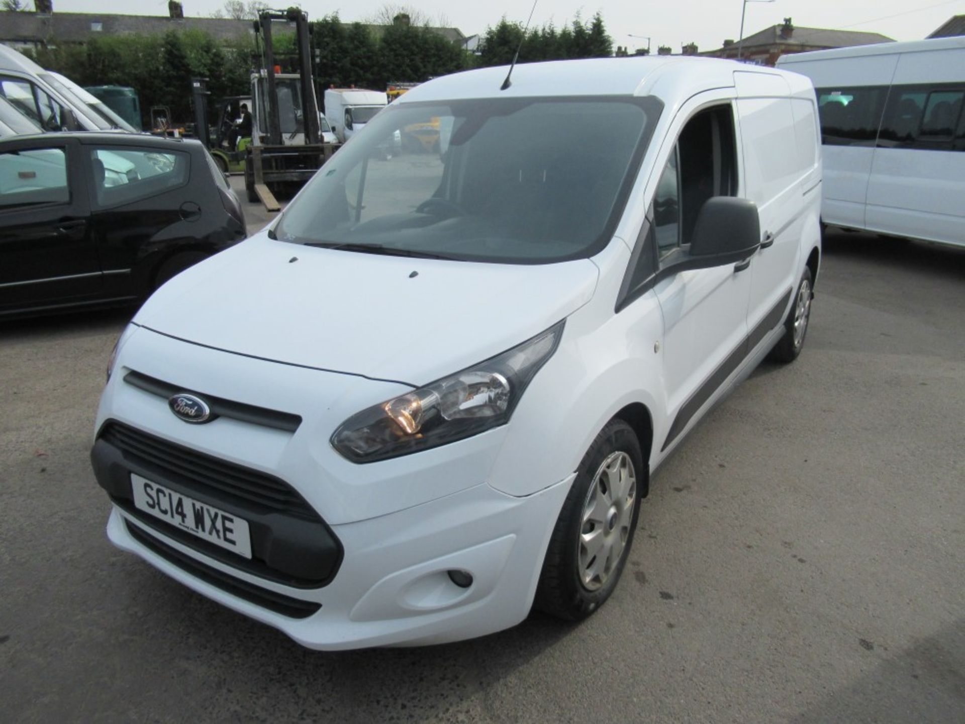 14 reg FORD TRANSIT CONNECT 240 TREND E-TEC, 1ST REG 06/14, TEST 06/19, 150076M WARRANTED, V5 - Image 2 of 6