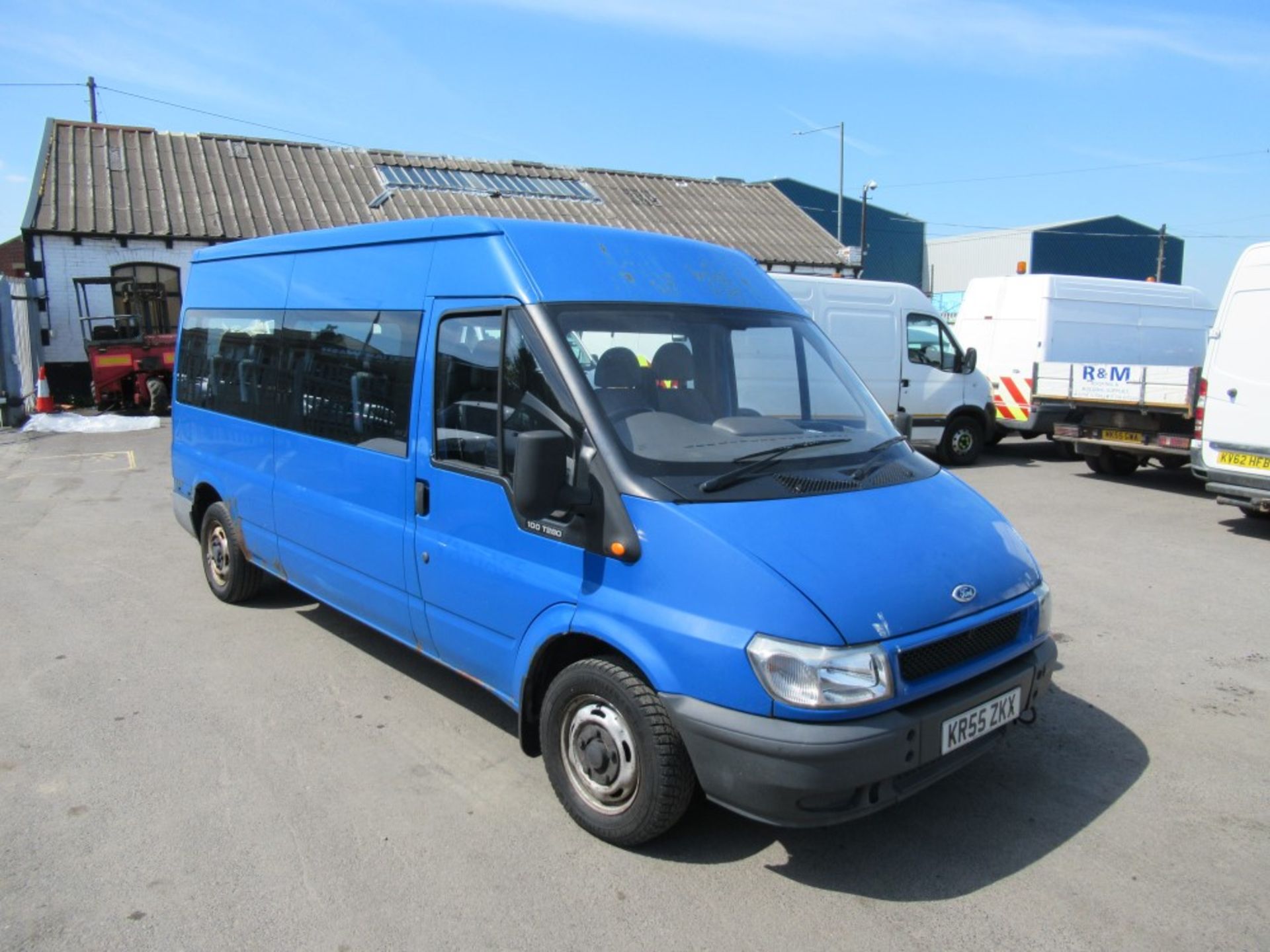 55 reg FORD TRANSIT 280 LWB MINIBUS, 1ST REG 12/05, TEST 04/20, 250467M WARRANTED, V5 HERE, 1 FORMER