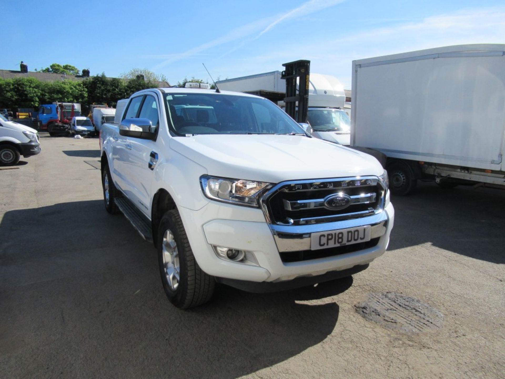 18 reg FORD RANGER LIMITED 4 X 4 DCB TDCI PICKUP, 1ST REG 06/18, 18421M WARRANTED, V5 HERE, 1