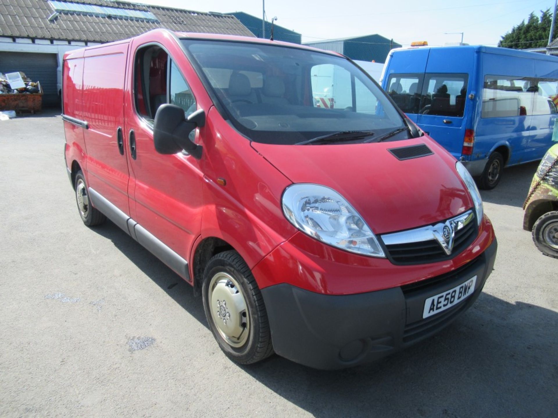 58 reg VAUXHALL VIVARO 2700 CDTI SWB VAN, 1ST REG 09/08, TEST 11/19, 129569M NOT WARRANTED, V5 HERE,