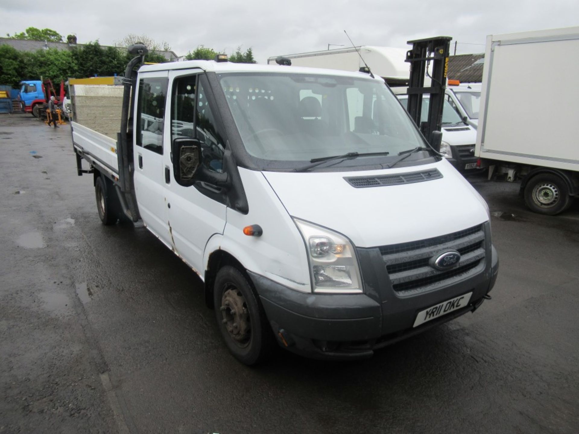 11 reg FORD TRANSIT 100 T350L D/C RWD DROPSIDE, 1ST REG 03/11, TEST 04/20, 62393M WARRANTED, V5