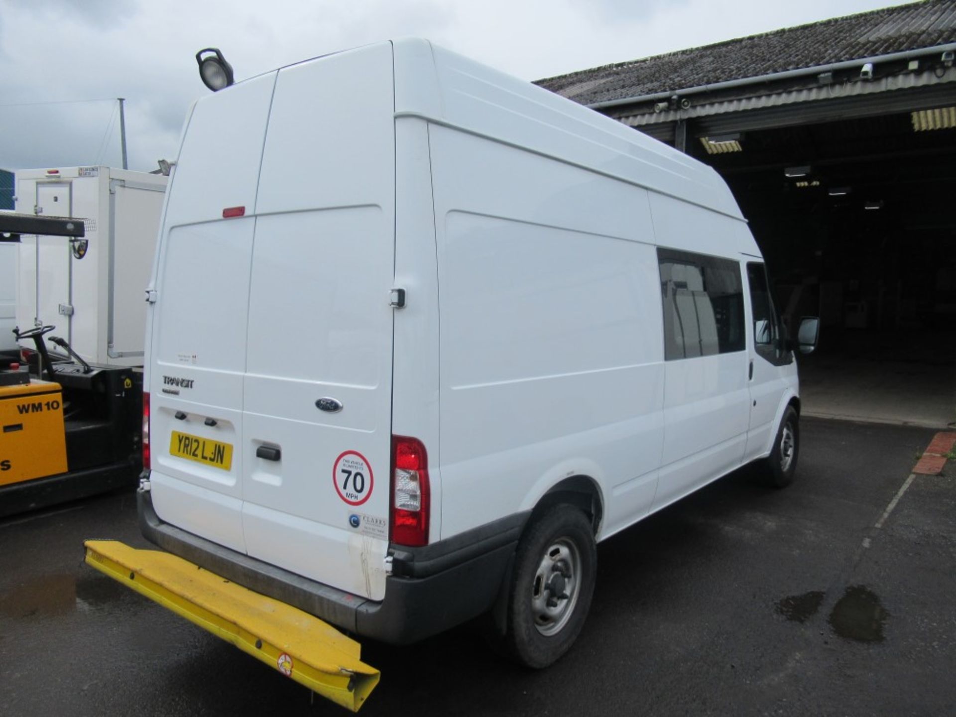 12 reg FORD TRANSIT 100 T350 RWD, 1ST REG 03/12, TEST 02/20, 118361M WARRANTED, V5 HERE, 1 OWNER - Image 4 of 7