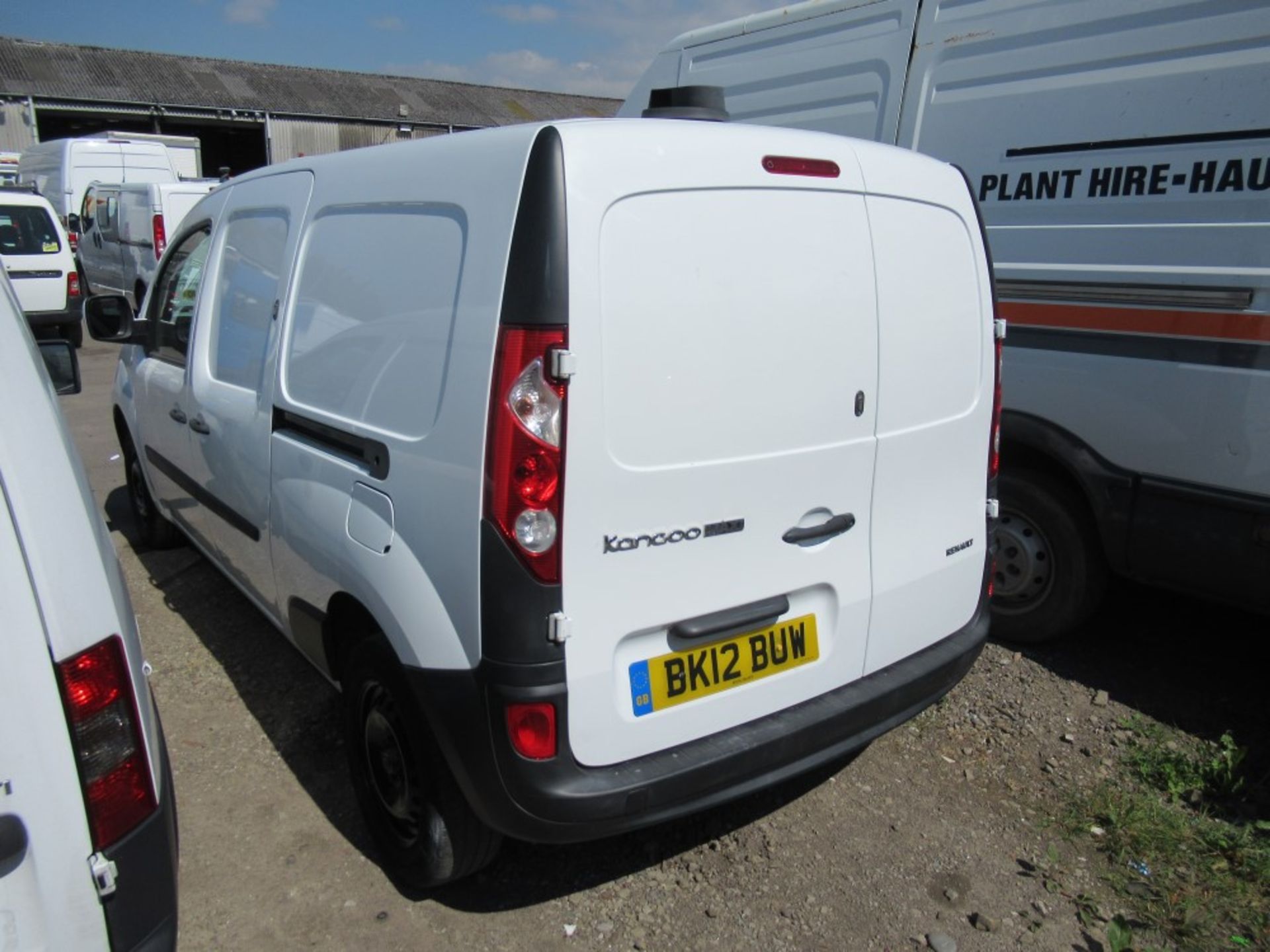 12 reg RENAULT KANGOO MAXI LL DCI 90 PANEL VAN, 1ST REG 06/12, V5 HERE, 1 OWNER FROM NEW (NON - Image 3 of 4