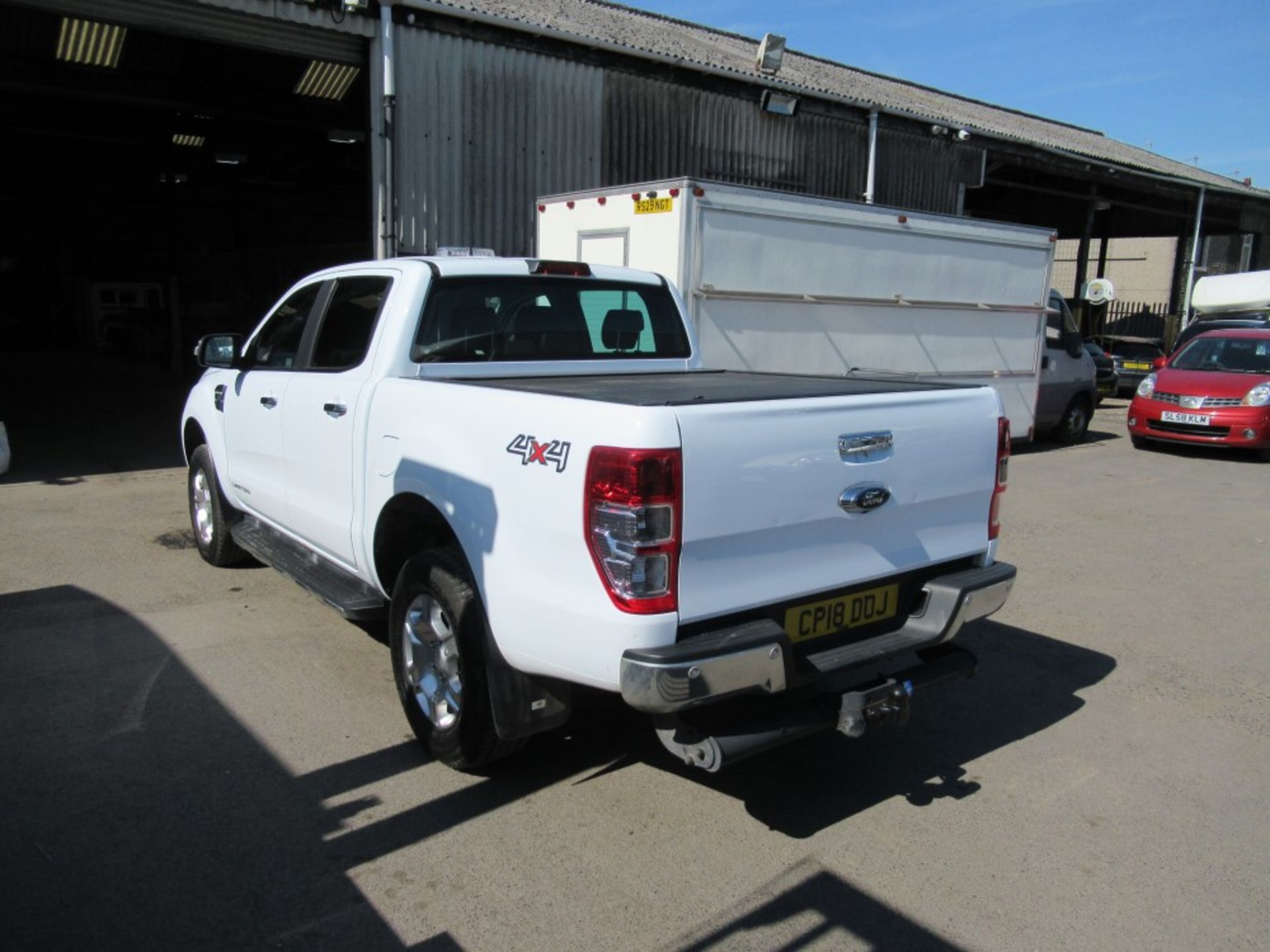 18 reg FORD RANGER LIMITED 4 X 4 DCB TDCI PICKUP, 1ST REG 06/18, 18421M WARRANTED, V5 HERE, 1 - Image 3 of 5