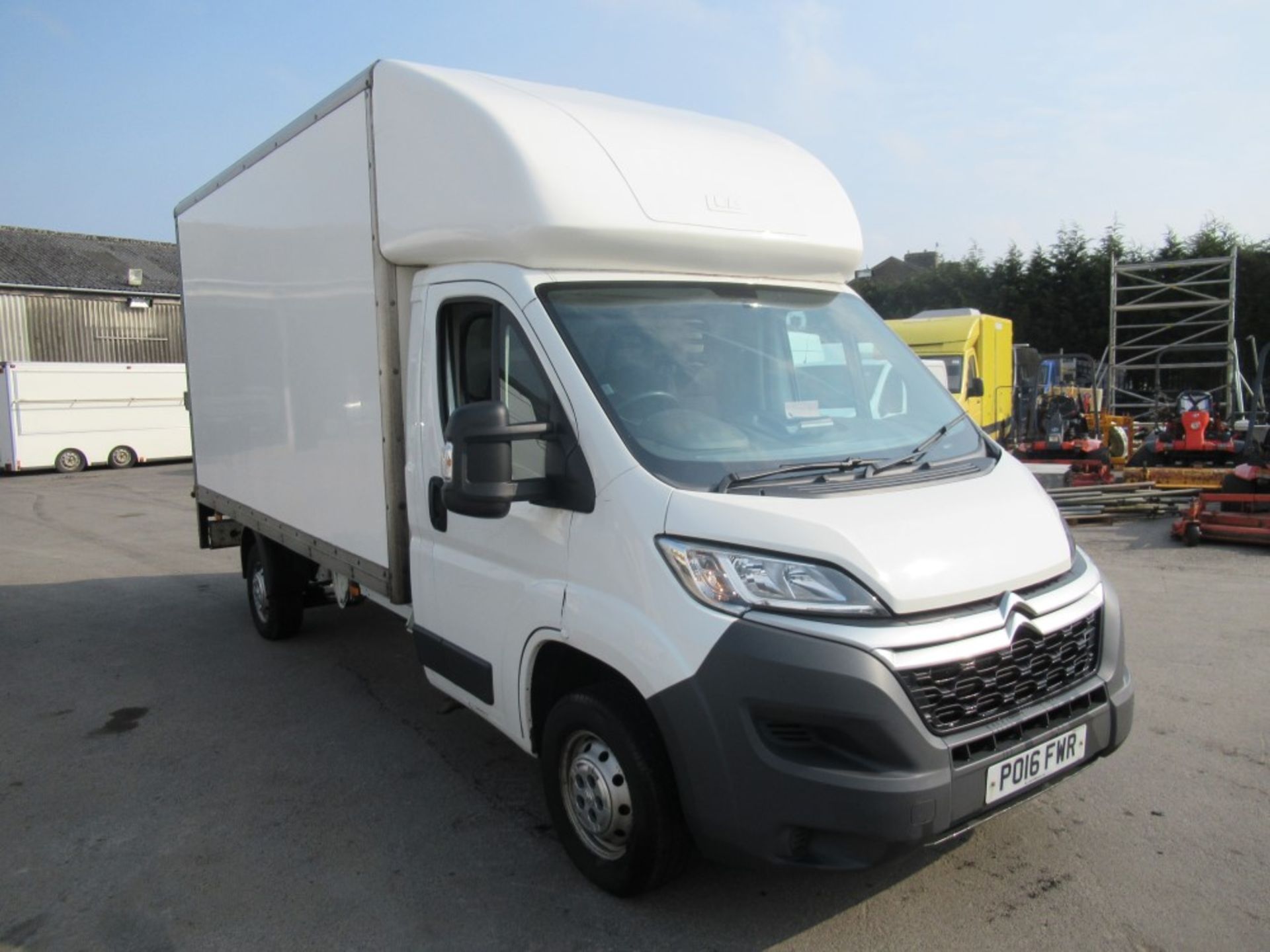 16 reg CITROEN RELAY 35 HDI LUTON VAN, 1ST REG 03/16, TEST 02/20, 185113M, V5 HERE, 1 OWNER FROM NEW