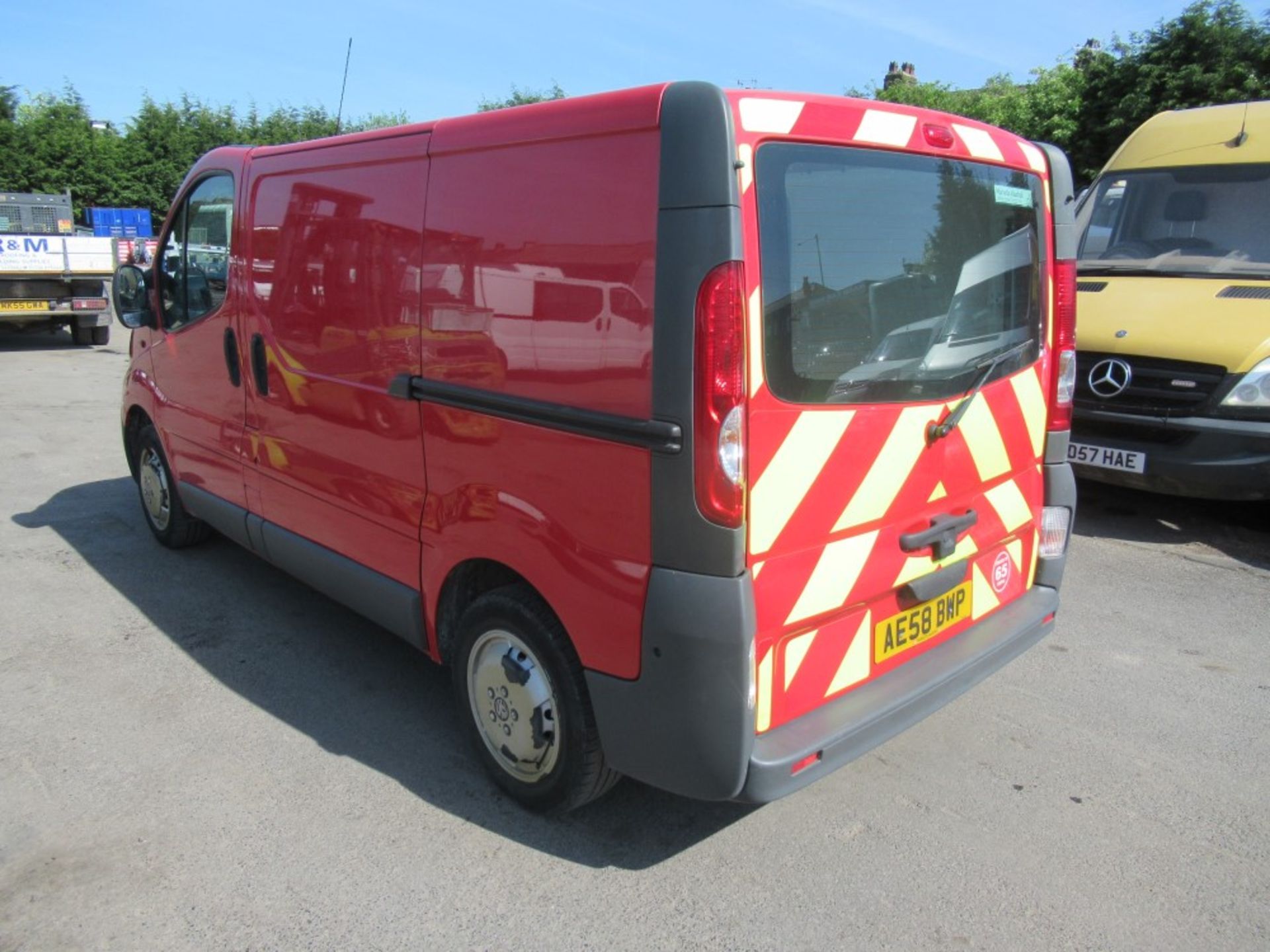 58 reg VAUXHALL VIVARO 2700 CDTI SWB VAN, 1ST REG 09/08, TEST 11/19, 129569M NOT WARRANTED, V5 HERE, - Image 3 of 6