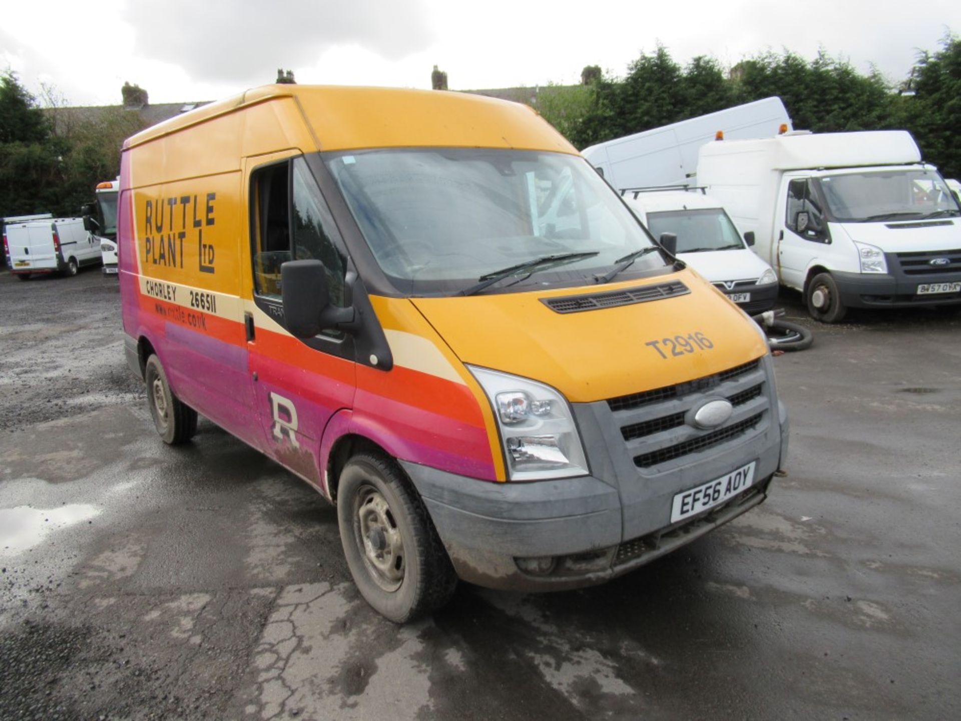 56 reg FORD TRANSIT 140 T350M RWD, 1ST REG 12/06, 281323M NOT WARRANTED, V5 HERE, 1 FORMER KEEPER [+