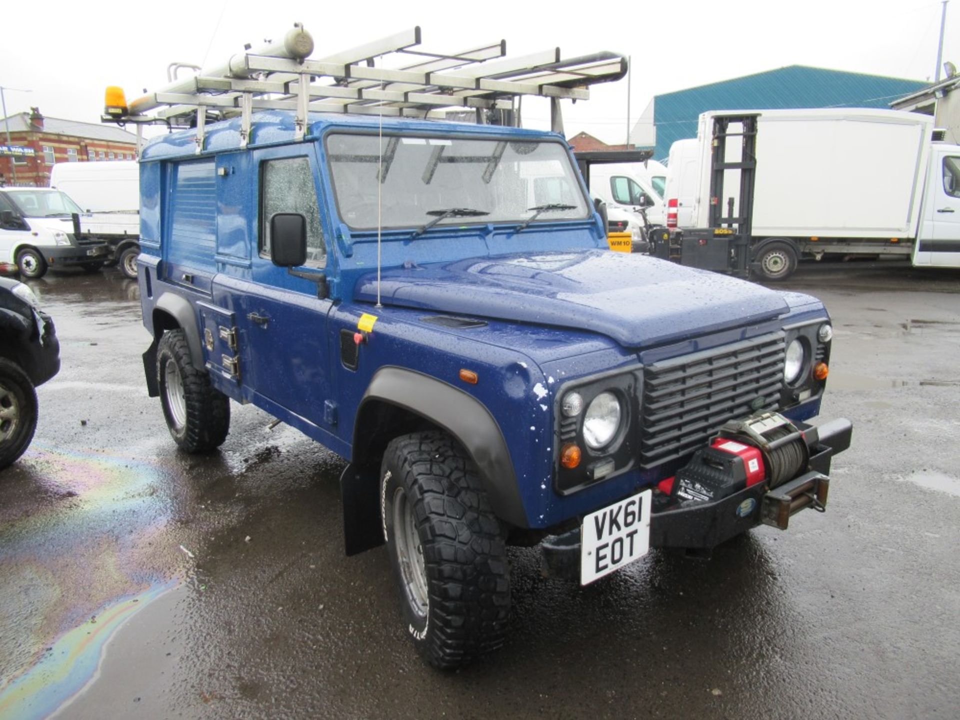 61 reg LANDROVER DEFENDER 110 HARD TOP TD, 1ST REG 10/11, TEST 07/19, 166268M WARRANTED, V5 HERE,