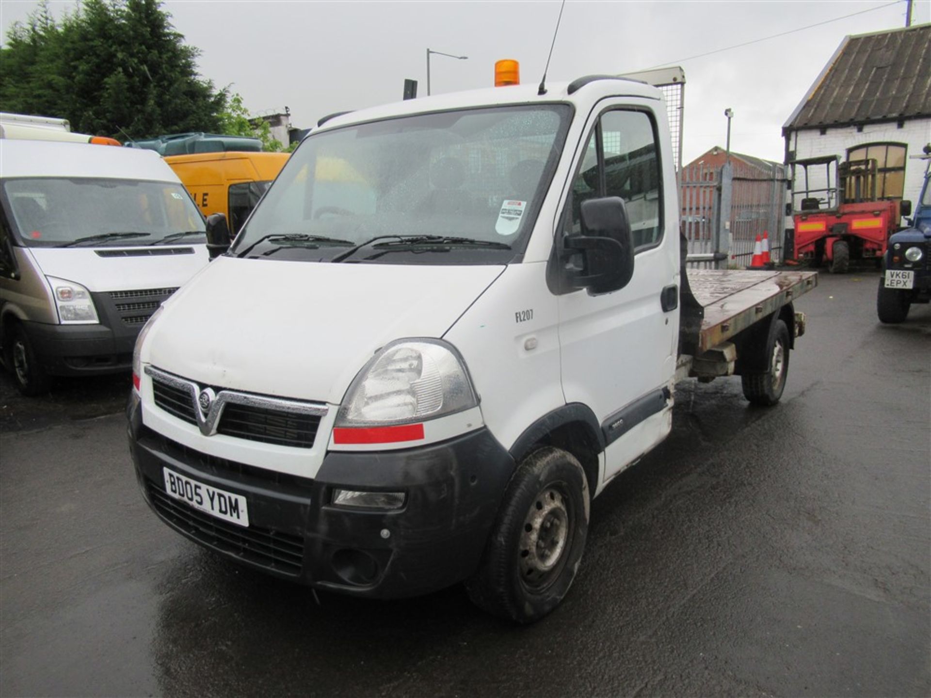 05 reg VAUXHALL MOVANO 3500 CDTI MWB TIPPER, 1ST REG 06/05, 69300M WARRANTED, V5 HERE, 1 OWNER - Image 2 of 5