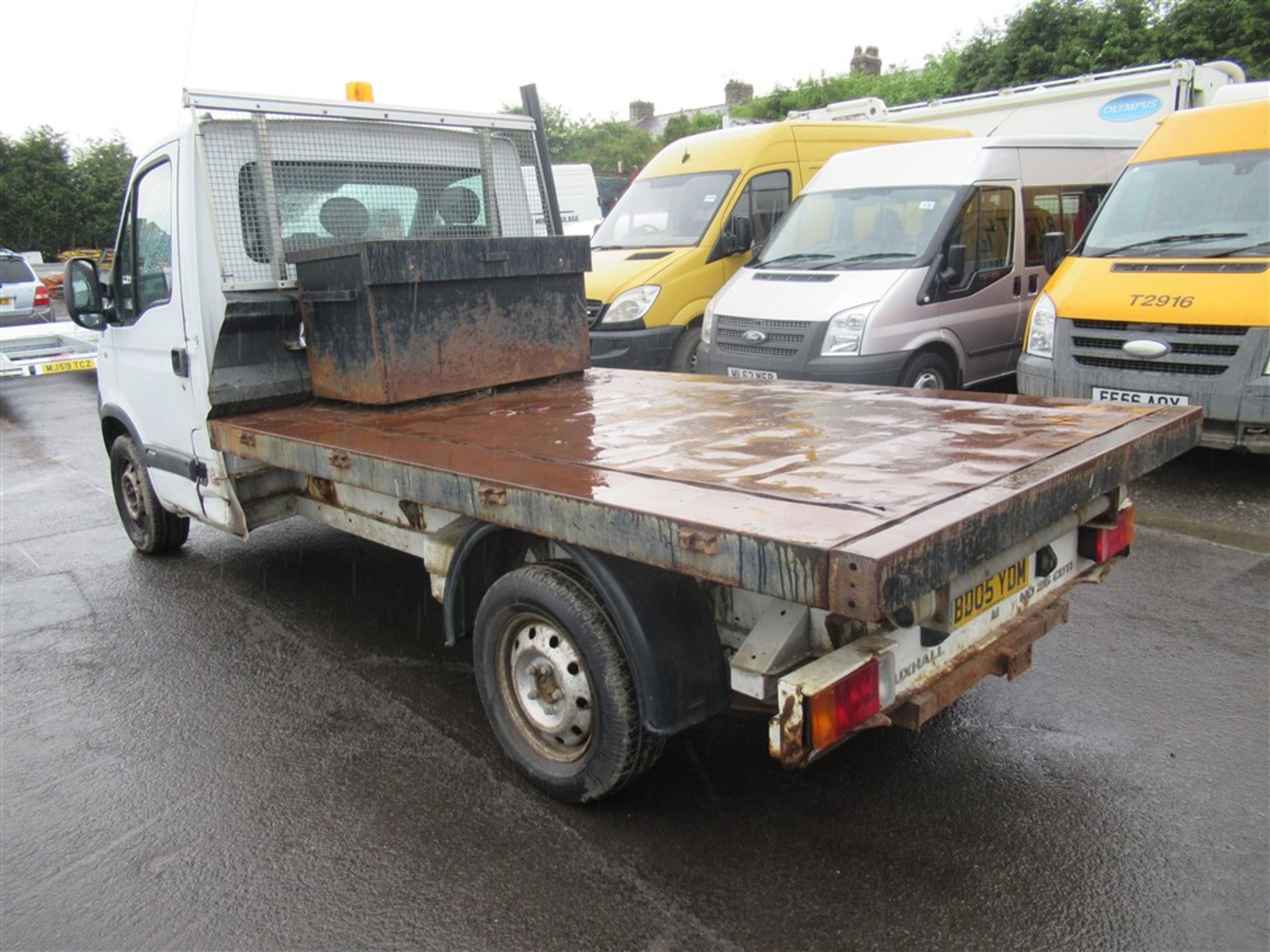 05 reg VAUXHALL MOVANO 3500 CDTI MWB TIPPER, 1ST REG 06/05, 69300M WARRANTED, V5 HERE, 1 OWNER - Image 3 of 5