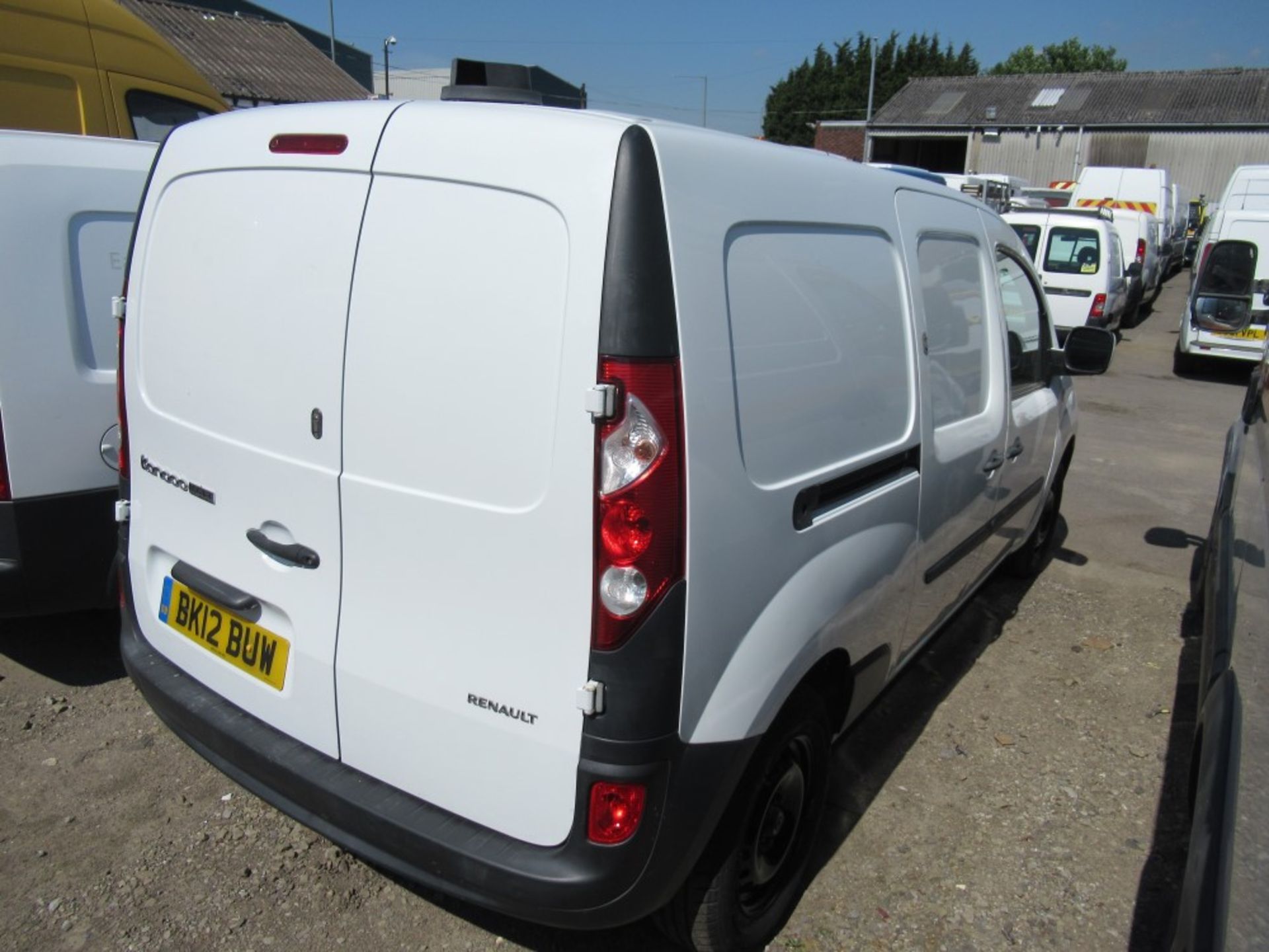 12 reg RENAULT KANGOO MAXI LL DCI 90 PANEL VAN, 1ST REG 06/12, V5 HERE, 1 OWNER FROM NEW (NON - Image 4 of 4