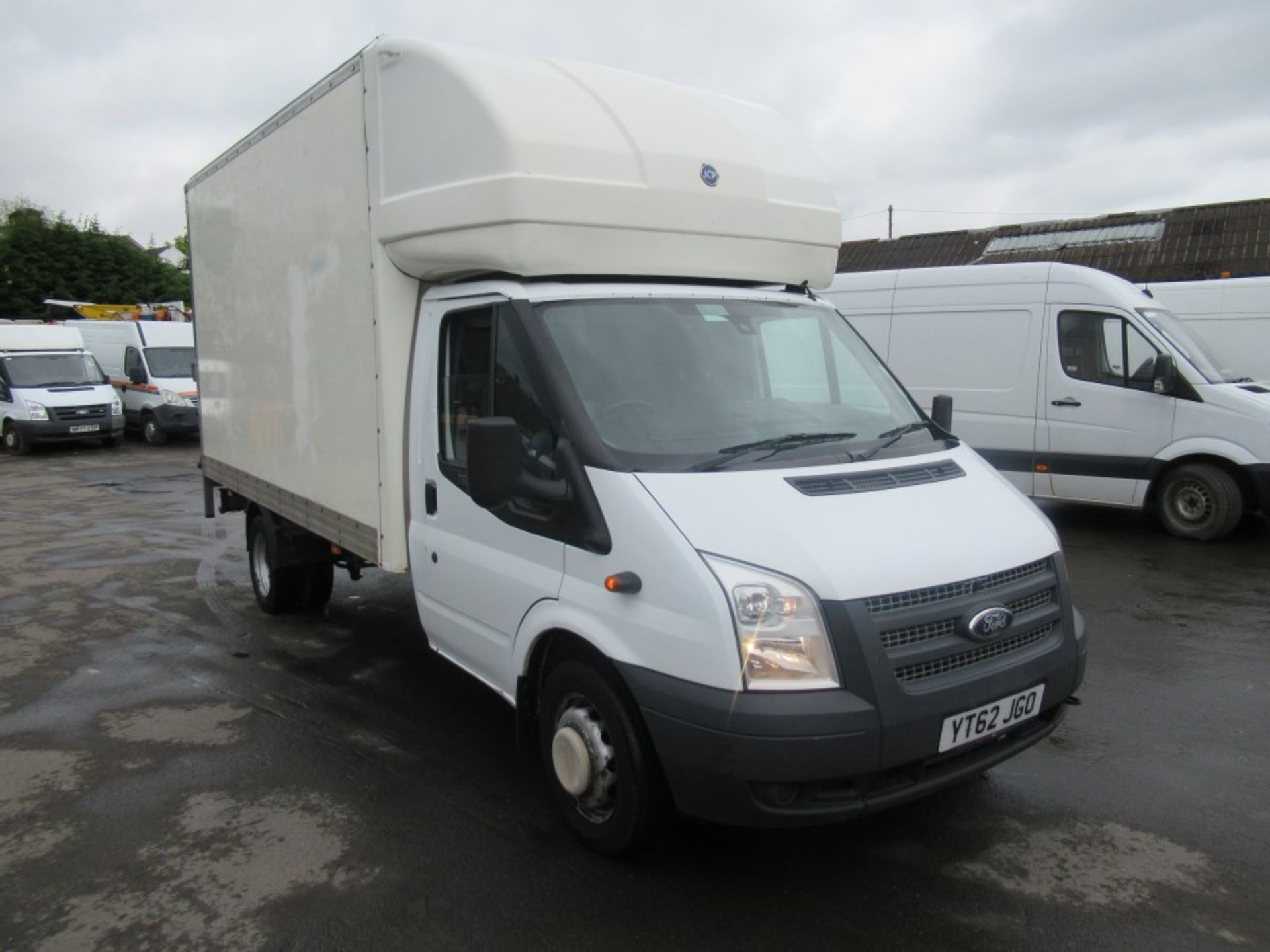 62 reg FORD TRANSIT 125 T350 RWD LUTON VAN, 1ST REG 09/12, TEST 06/19, 144112M WARRANTED, V5 HERE, 1