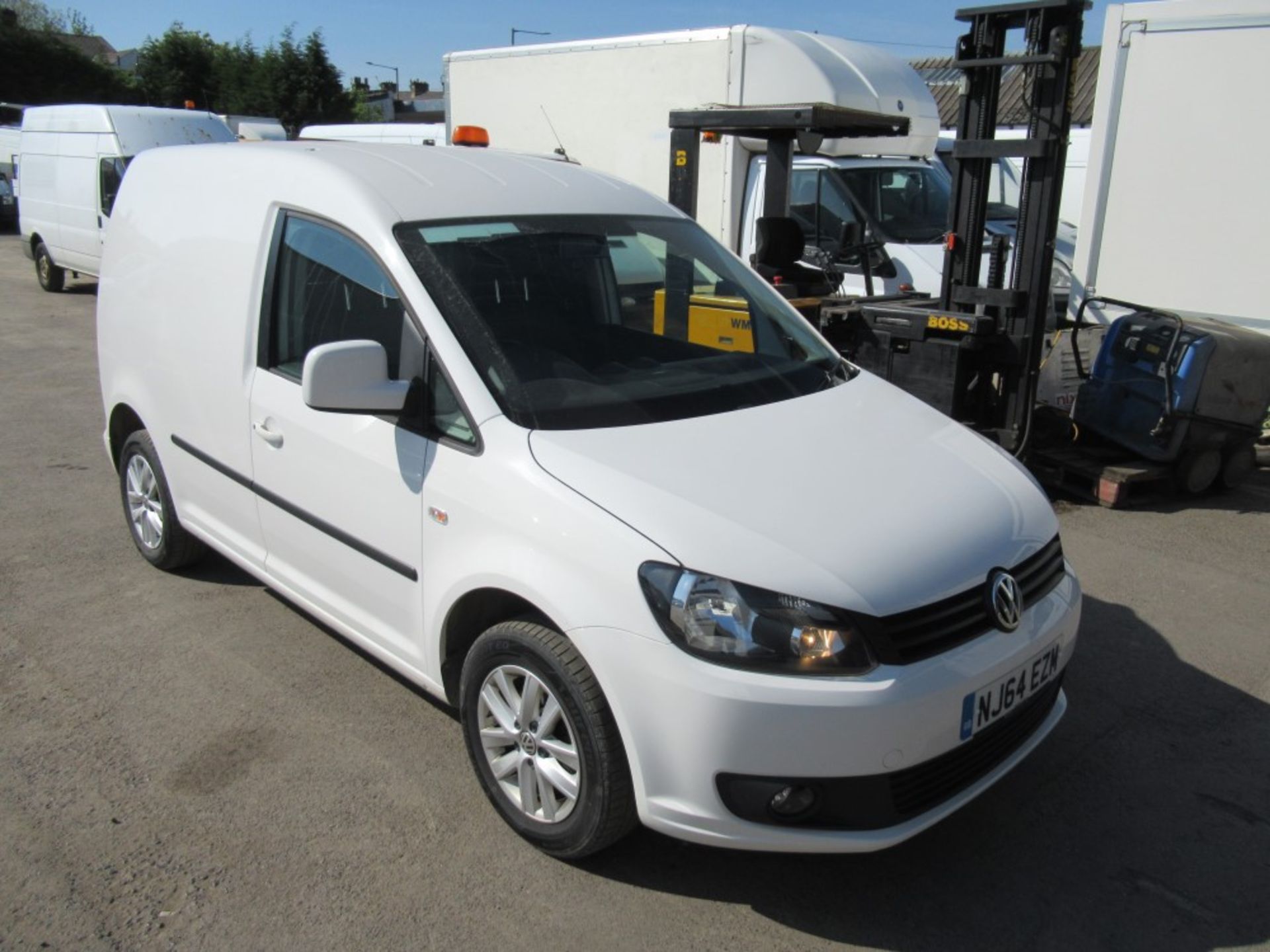 64 reg VW CADDY C20 H-LINE TDI, 1ST REG 10/14, TEST 10/19, 91275M NOT WARRANTED, 1 FORMER