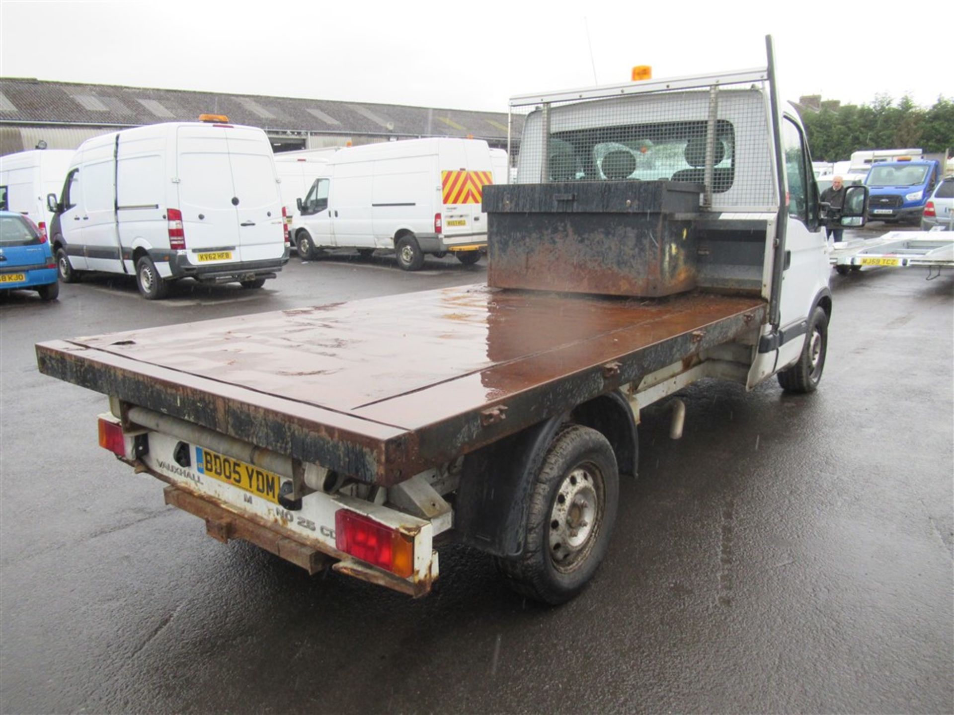 05 reg VAUXHALL MOVANO 3500 CDTI MWB TIPPER, 1ST REG 06/05, 69300M WARRANTED, V5 HERE, 1 OWNER - Image 4 of 5