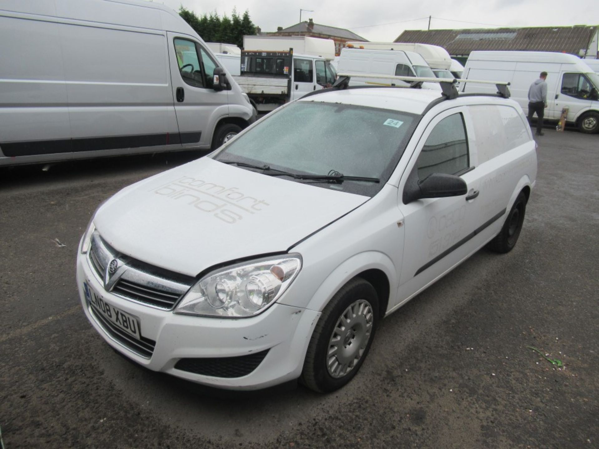 08 reg VAUXHALL ASTRA CLUB CDTI VAN, 1ST REG 05/08, V5 HERE, 5 FORMER KEEPERS [NO VAT] - Image 2 of 5