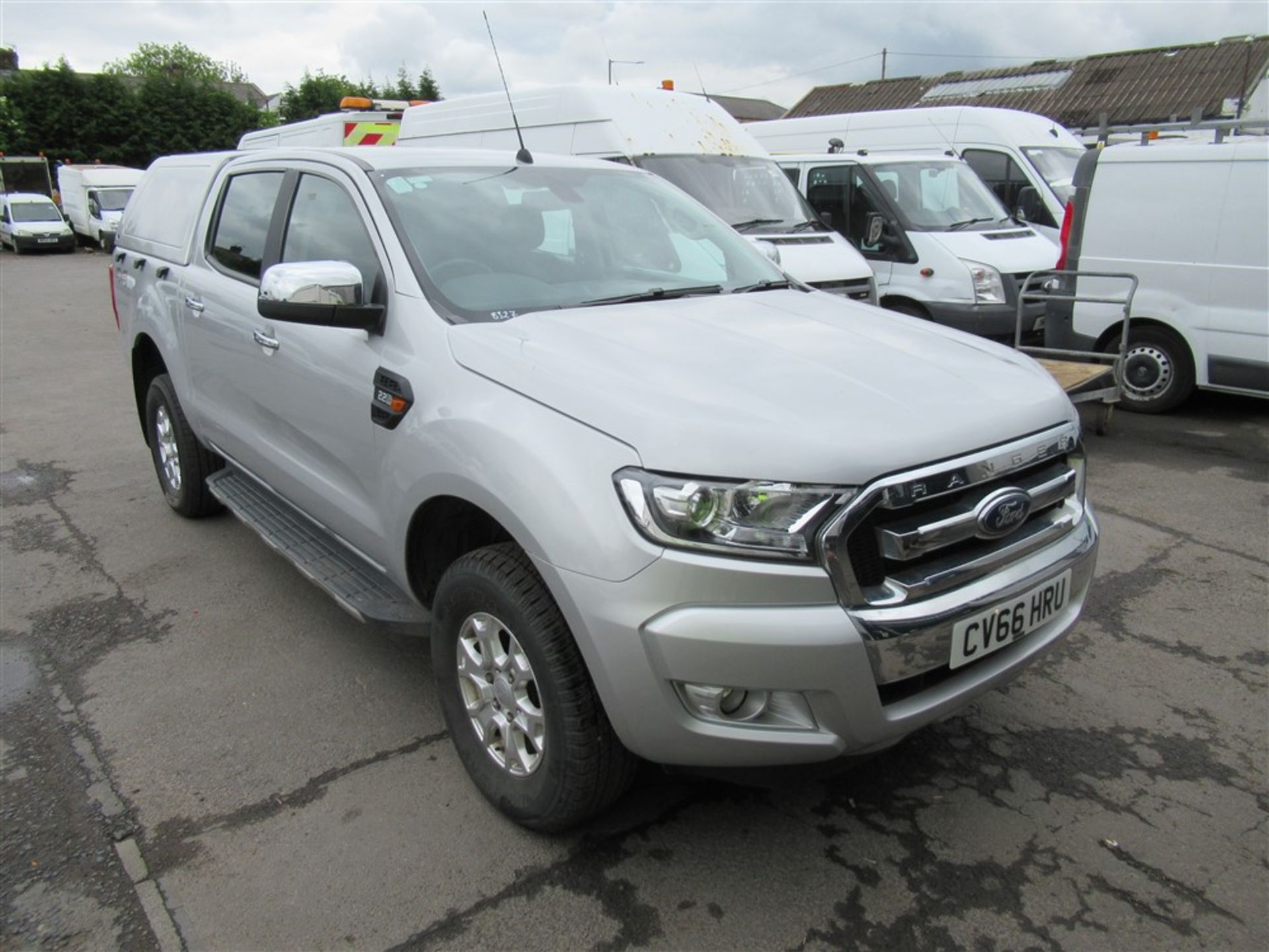 66 reg FORD RANGER XLT 4x4 DCB TDCI PICKUP, 1ST REG 10/16, 54727M WARRANTED, V5 HERE, 1 OWNER FROM